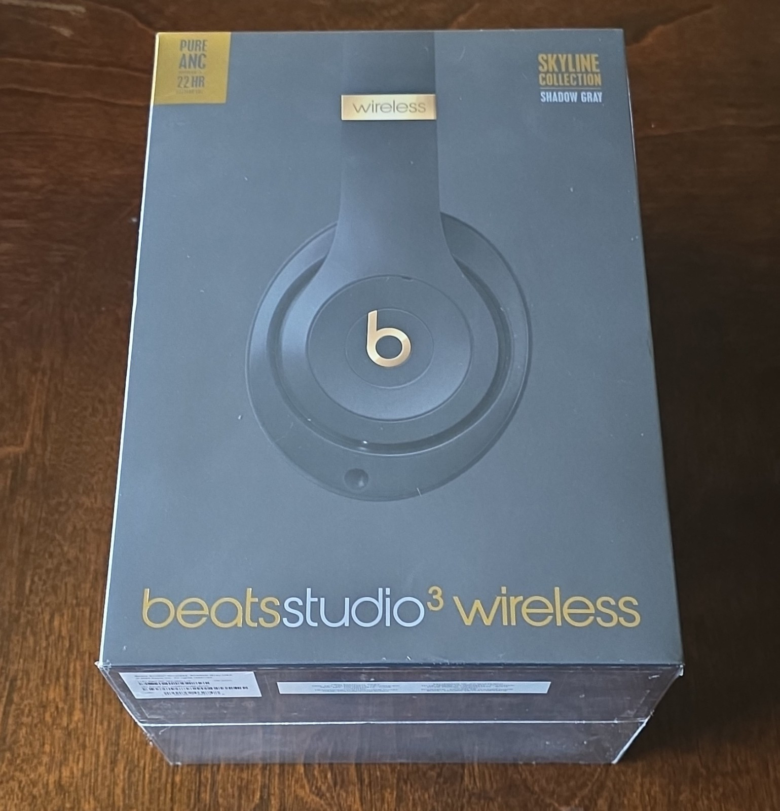 Beats by Dre Studio3 RARE Skyline Collection Shadow Gray/Gold Noise Cancelling