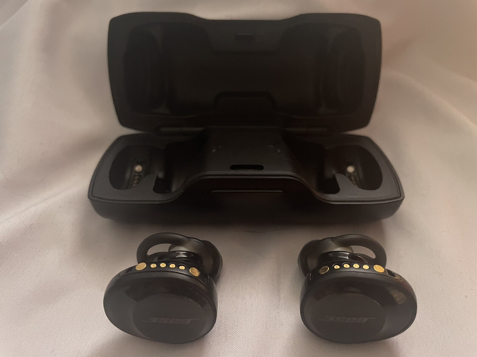 Bose SOUNDSPORT FREE WIRELESS Headphones Bluetooth Midnight Blue – Citron Yellow