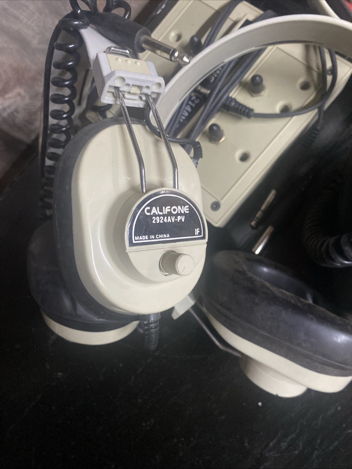 Califone Listening Center Headphones Adjustable (4)