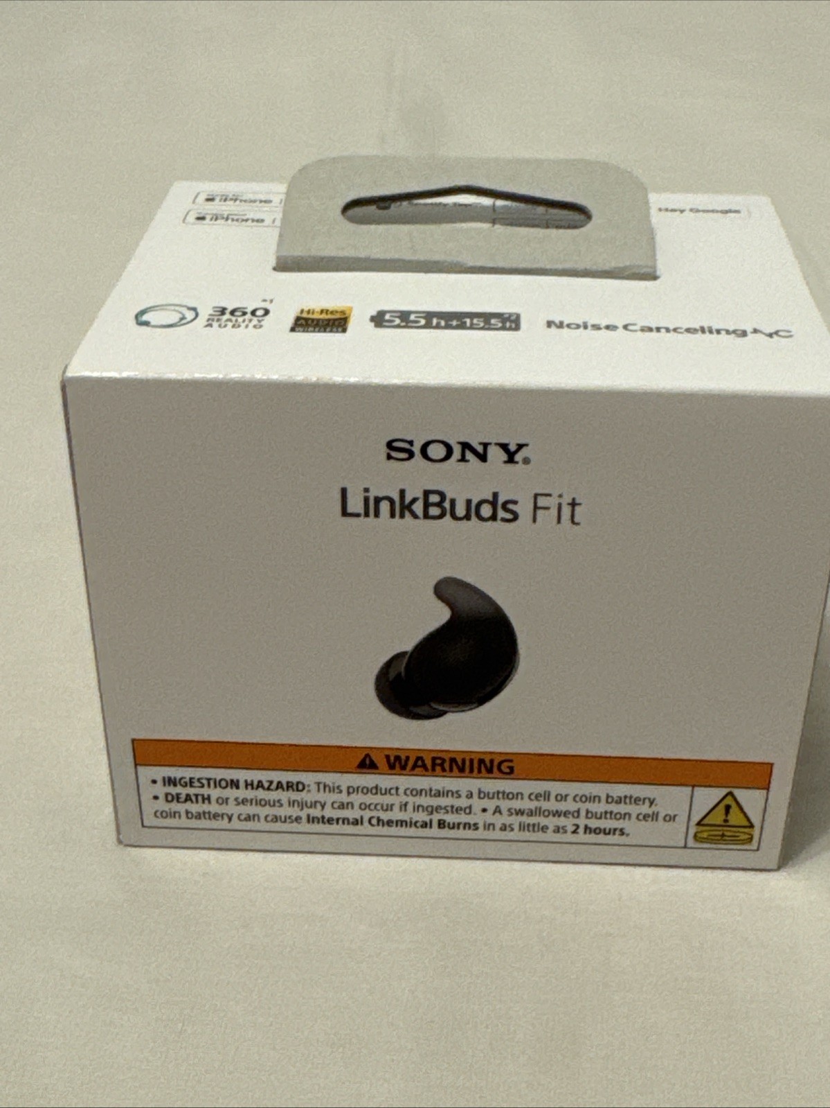 SONY WFLS910N/B LinkBuds Fit Truly Wireless Noise Canceling Earbud – Black