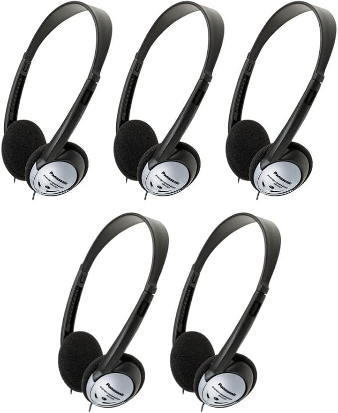 Panasonic NEW Comfort Fit RP-HT21 Stereo Headphones For iPod CD 3.5 mm Plug 1 EA