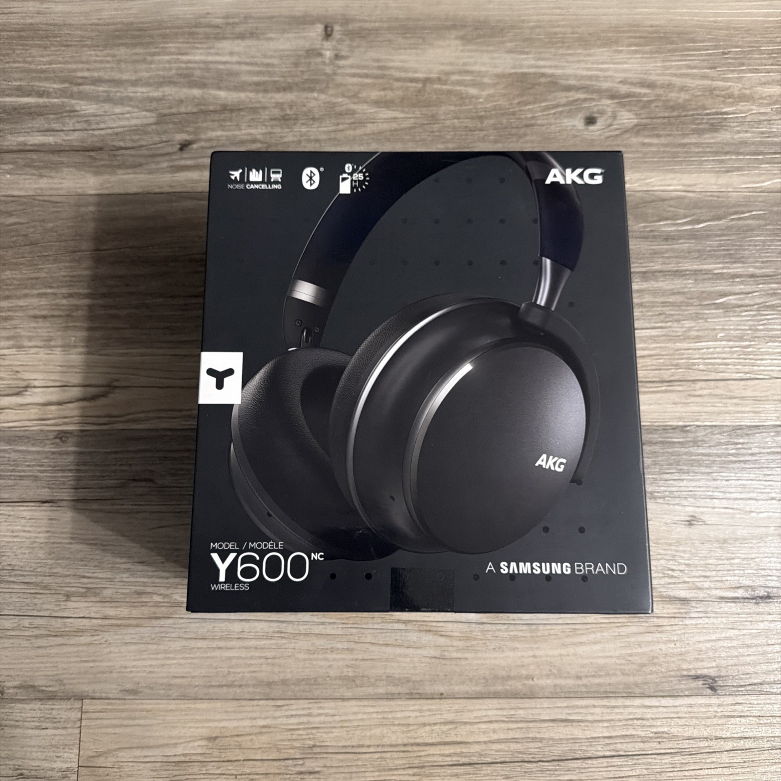 Samsung AKG Y600NC Noise Cancelling Bluetooth Headphones – Graphite Black