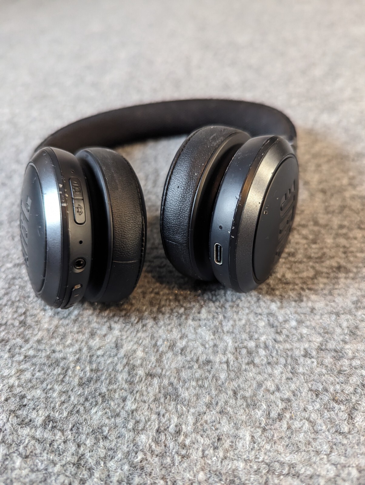 JBL LIVE 460NC Wireless Bluetooth Headphones LIVE ANC Black Works/Sounds Great