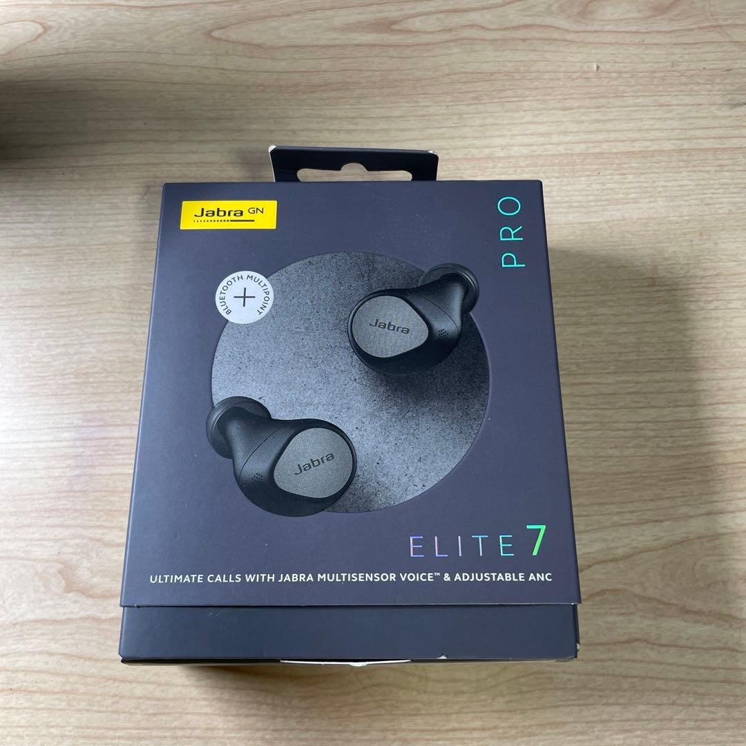 Jabra Elite 7 Pro True Wireless Earbuds Titanium Black ANC with Box new