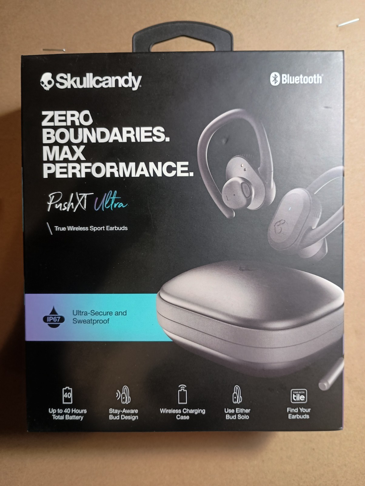 Skullcandy Push Ultra True Wireless Sport Earbuds Headphones Bluetooth S2BDW