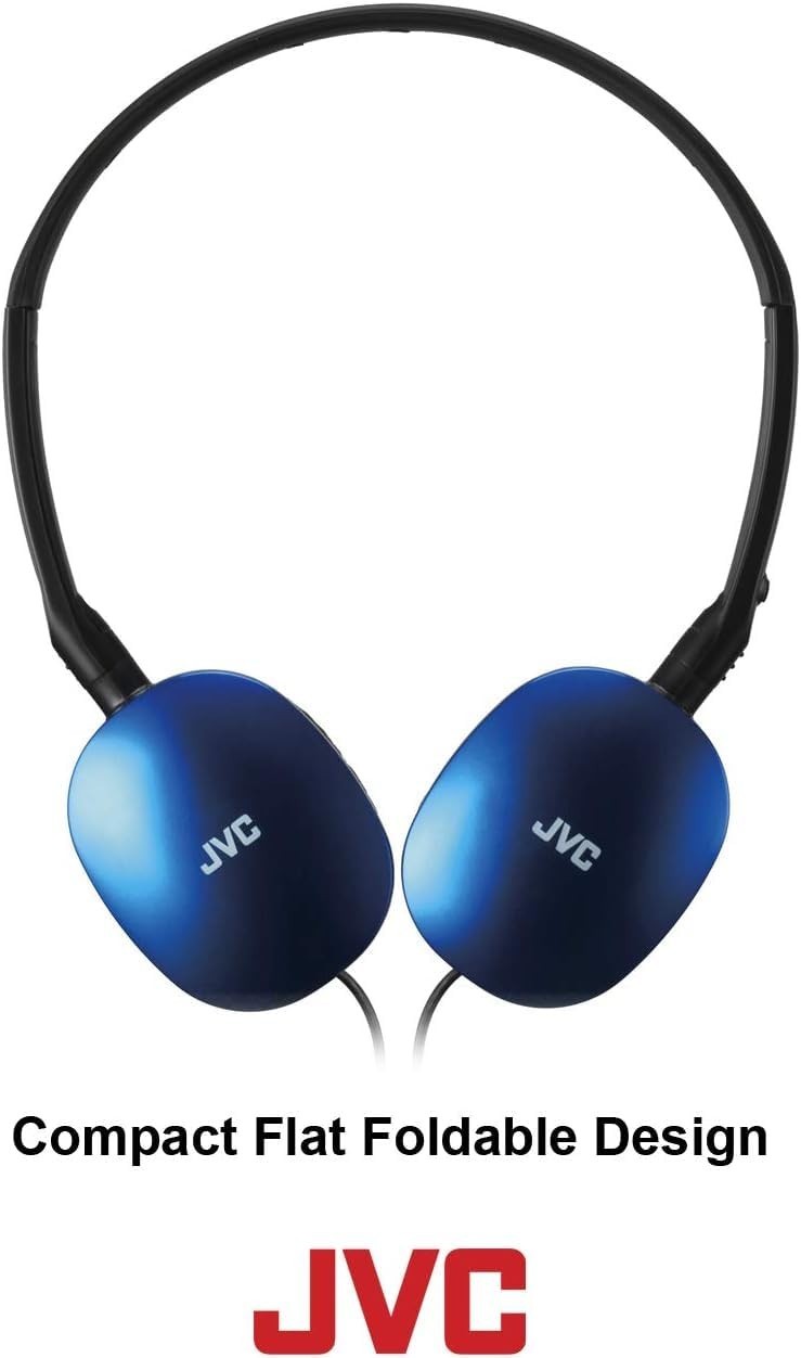 Wired On-Ear Headphones – Foldable Design, 30mm Driver, Soft Ear Pads, Lightweig