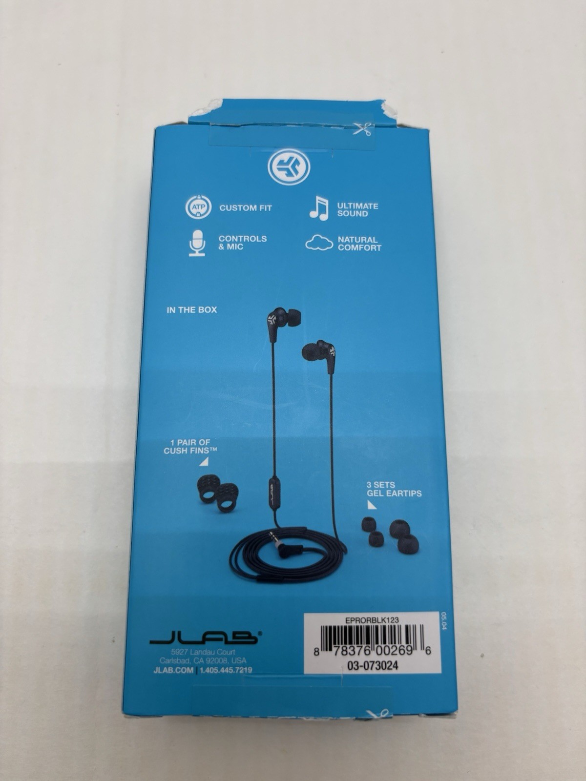 JLAB JBuds Pro Signature Earbuds Titanium 10mm Drivers Music Control Black