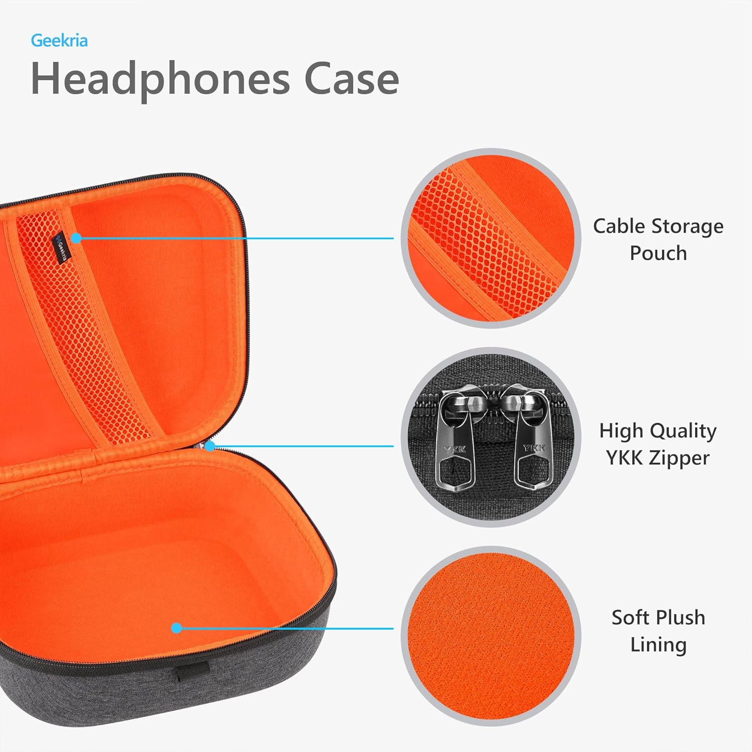 Shield Headphones Case Compatible with Sennheiser HD400PRO/HD 560S/HD598/HD 599S
