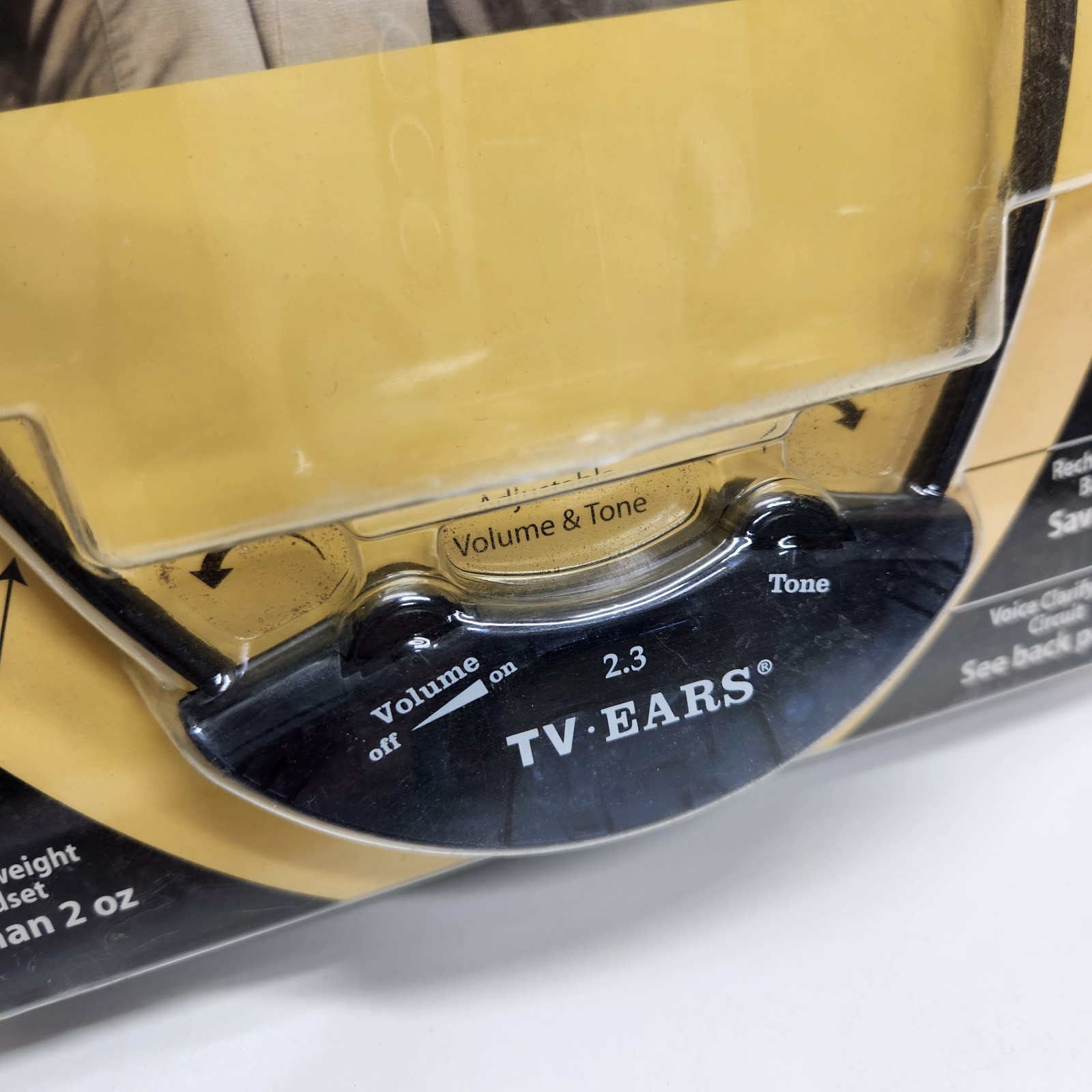 TV EARS 2.3 MHz Wireless Headset 2008 Hearing Aid Device Missing Charger