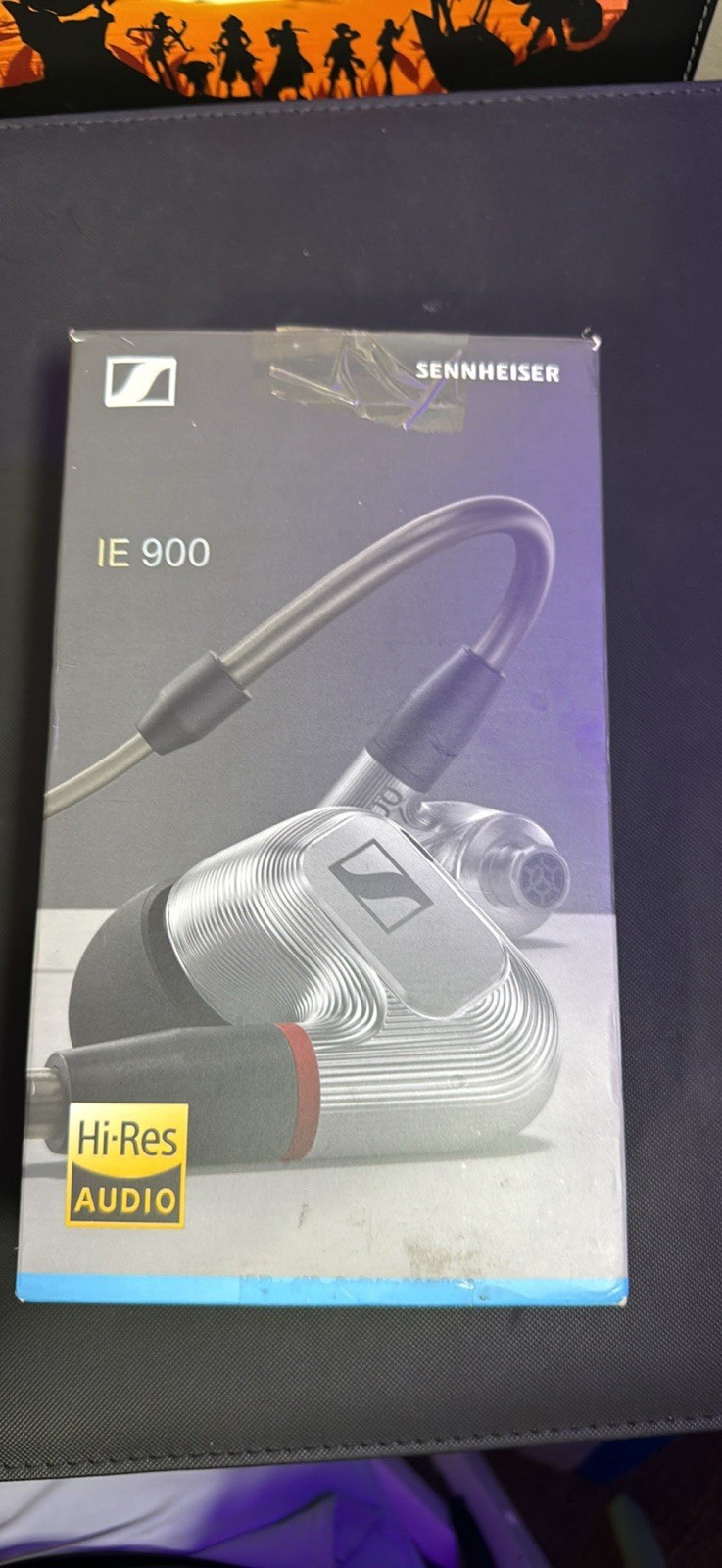 Sennheiser IE 900 Hi-Res In-Ear Wired 3.5mm Earphones Silver/Black