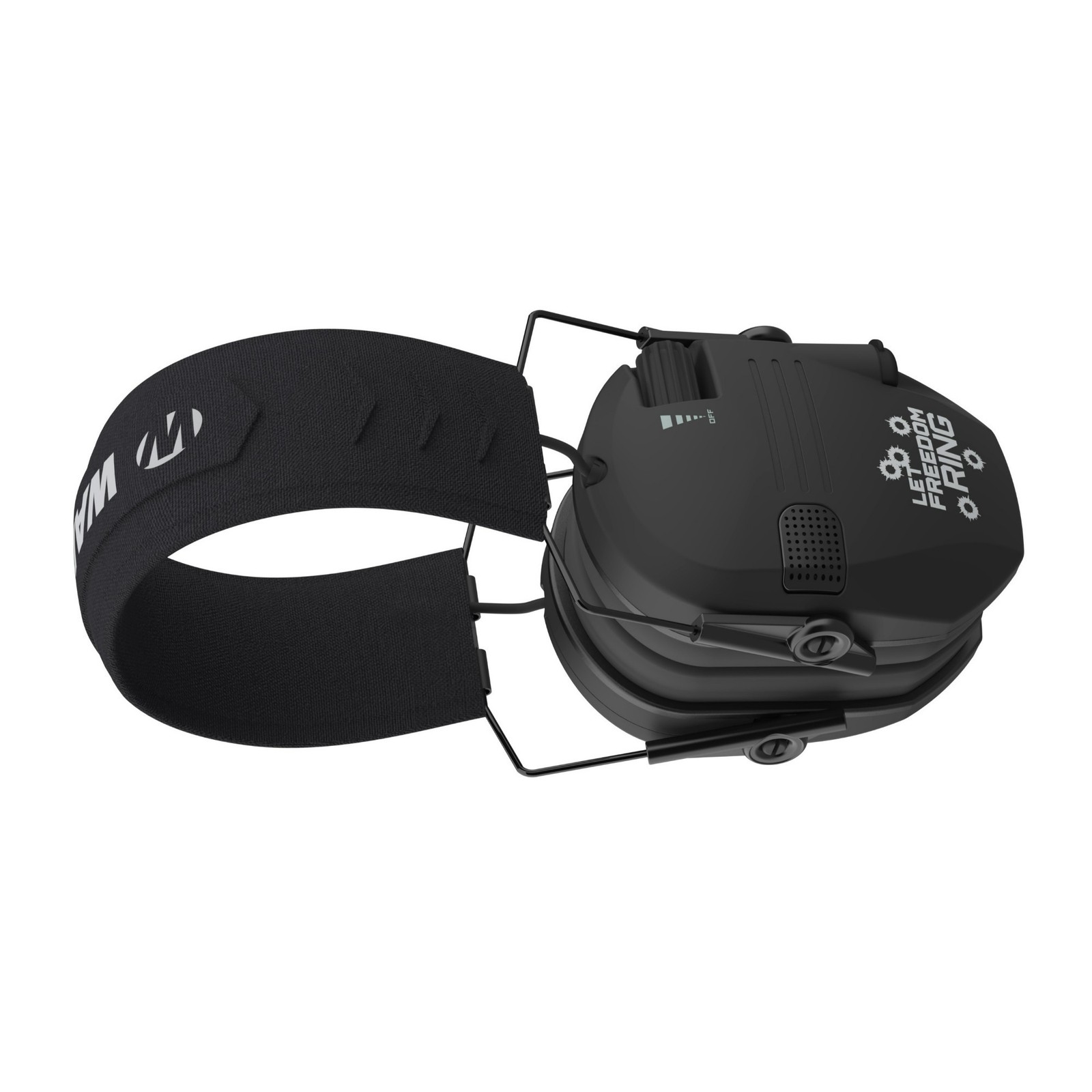 Walkers Razor Slim Electric Earmuffs with Built In Speakers Let Freedom Ring