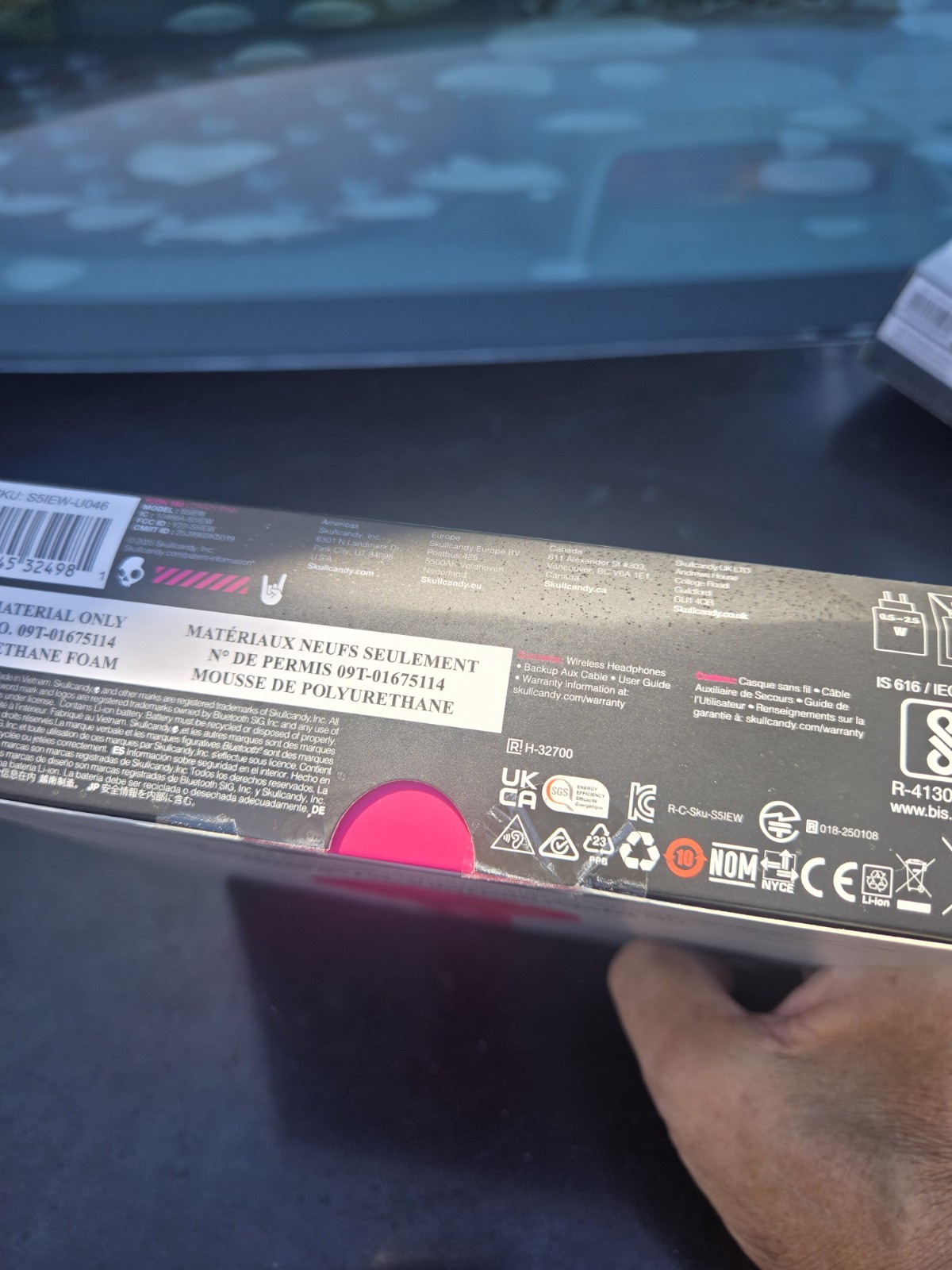 Skullcandy Icon 180 Wireless On-Ear Headphones – PINK