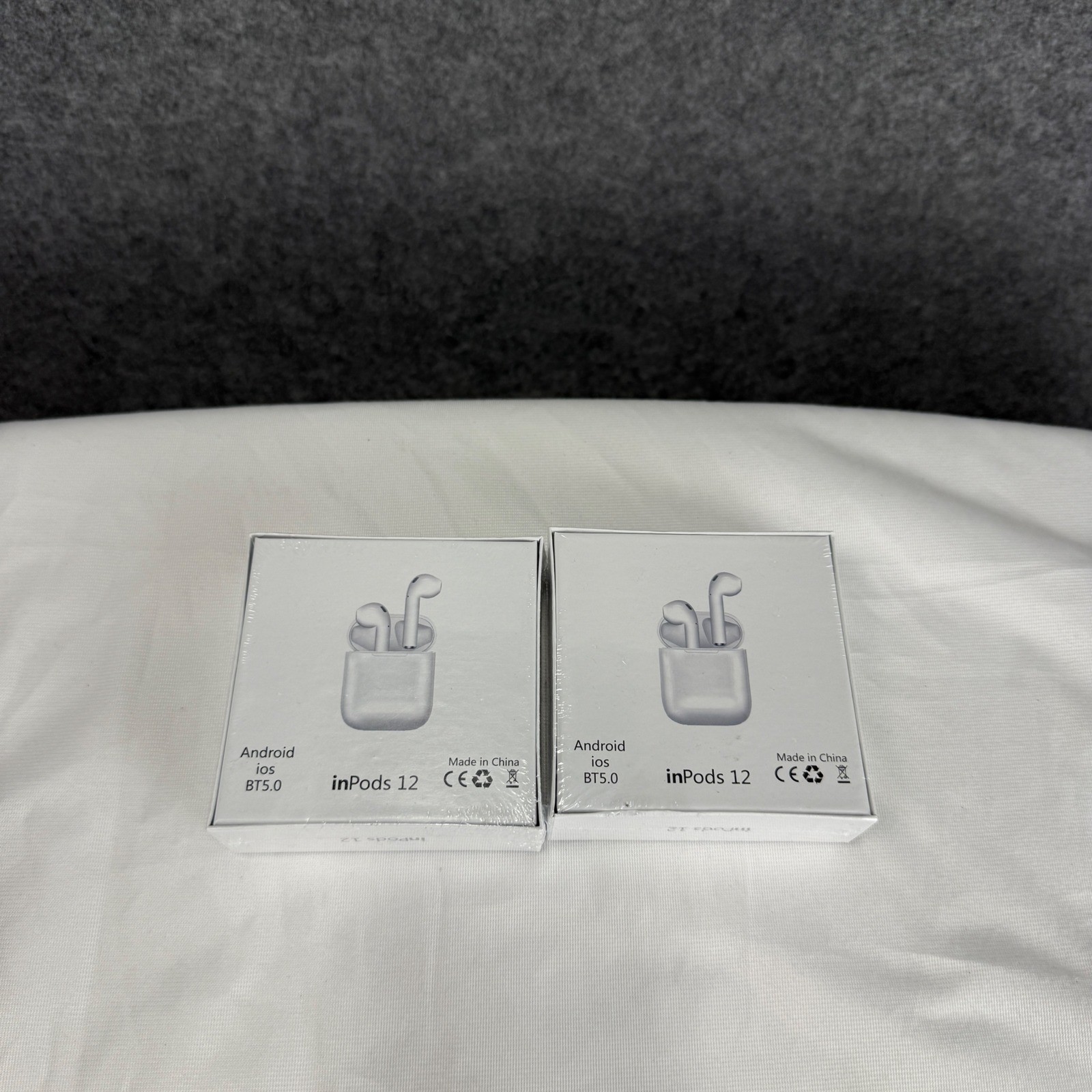 2 Pack inPods 12 True Wireless Stereo V5.0 Bluetooth Earbuds iOS Android