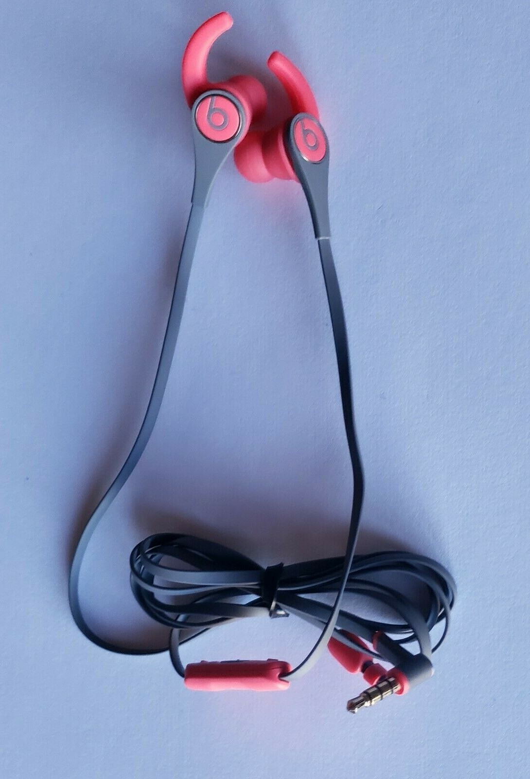 OEM SIREN RED Dre Beats Tour2 In-Ear Headphones with AUDIO ISSUE – Read Details