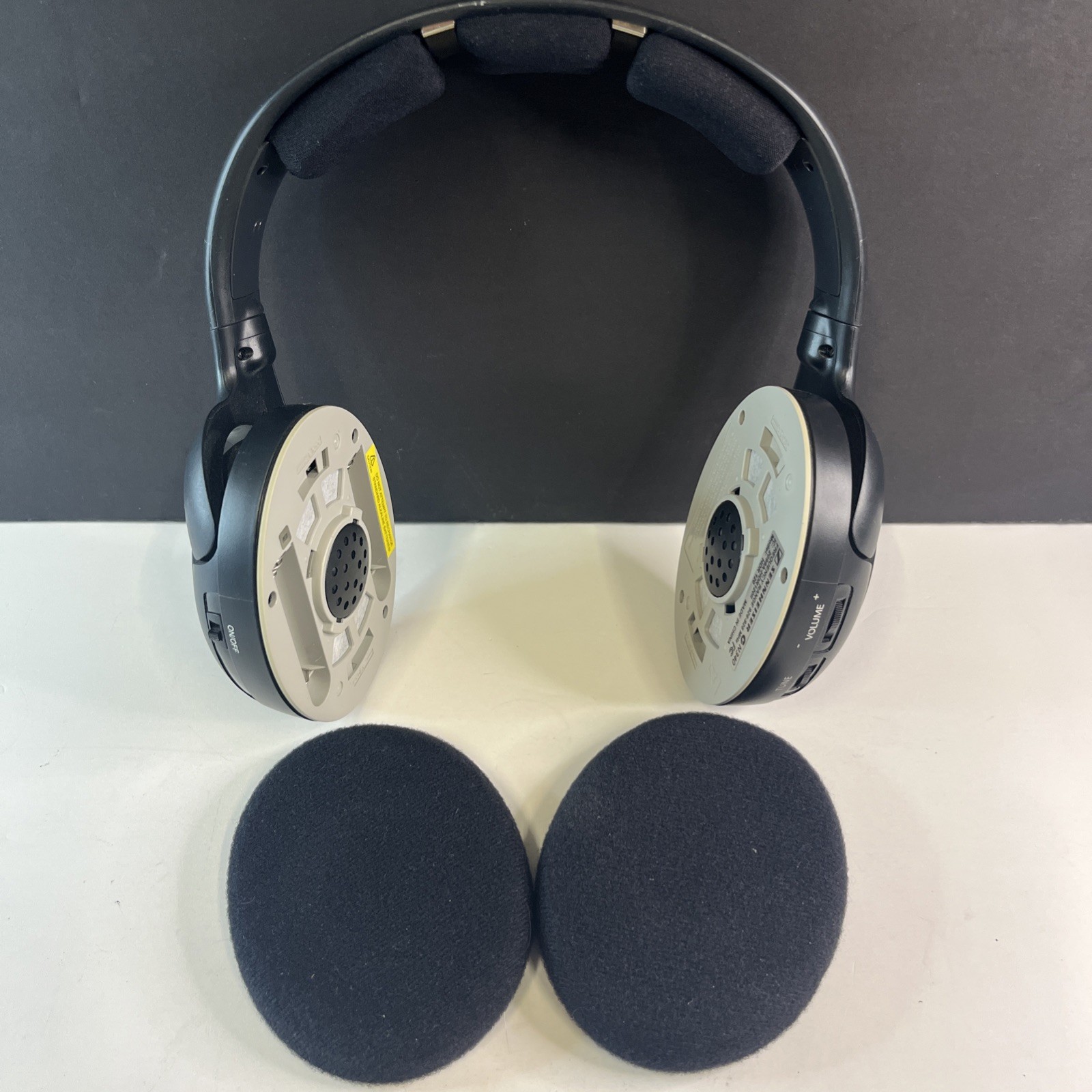 Sennheiser HDR 120 Headband Wireless Headphones – Black Headphones Only