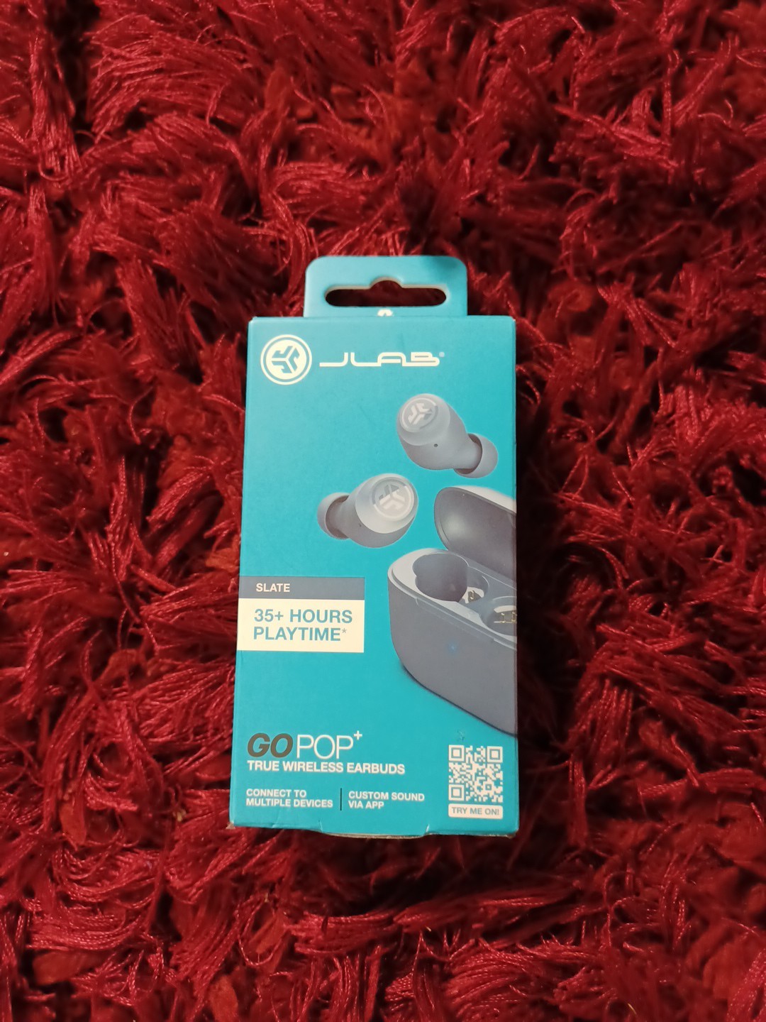 JLab GO Air POP True Wireless In-Ear Headphones – Lilac (EBGAIRPOPRLLC124) *NEW*