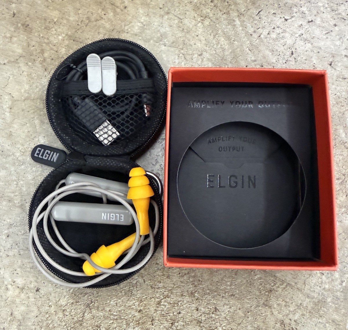 Elgin Ruckus Wireless Bluetooth Earplug Headphones 25 dB Noise Reduction Ear …