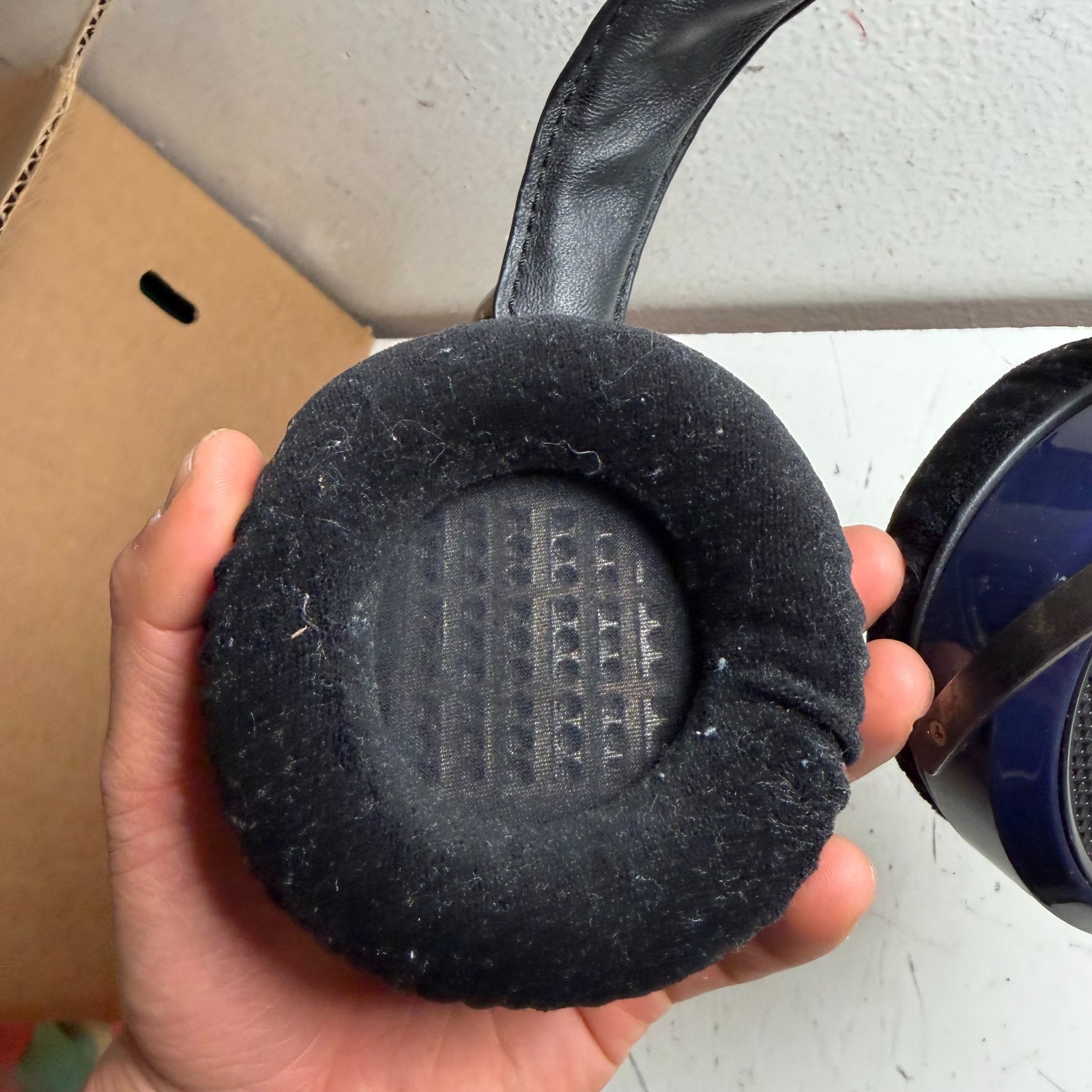 HiFiMAN HE-400 Blue Wired Portable Planar Magnetic Over the Ear Headphones