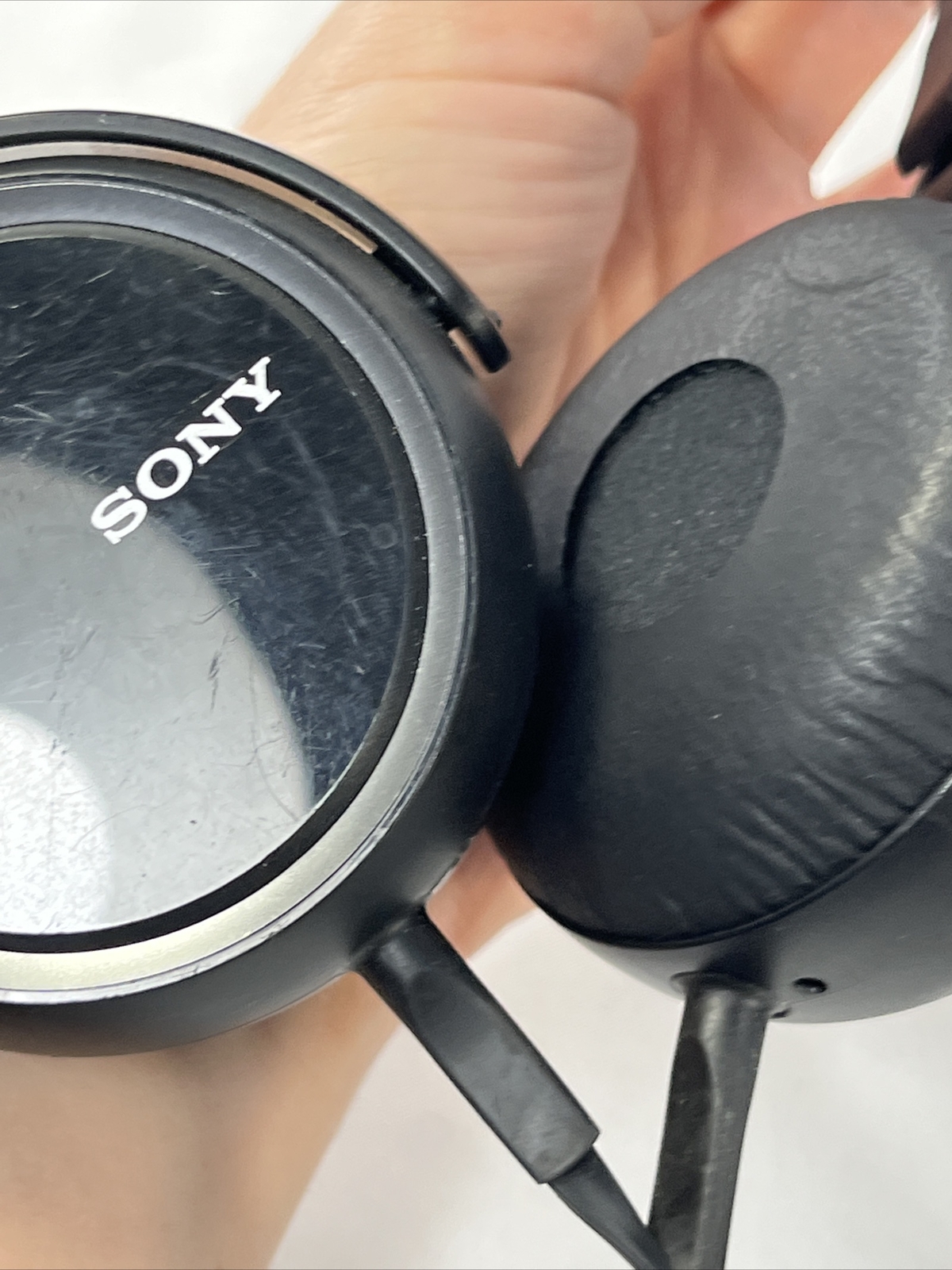 Sony MDR-XB400 + MDR NC8 Headphones Black lot of 2 tested
