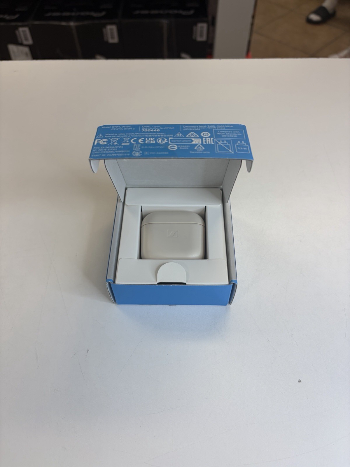 Sennheiser ACCENTUM Open Wireless Earbuds – Cream