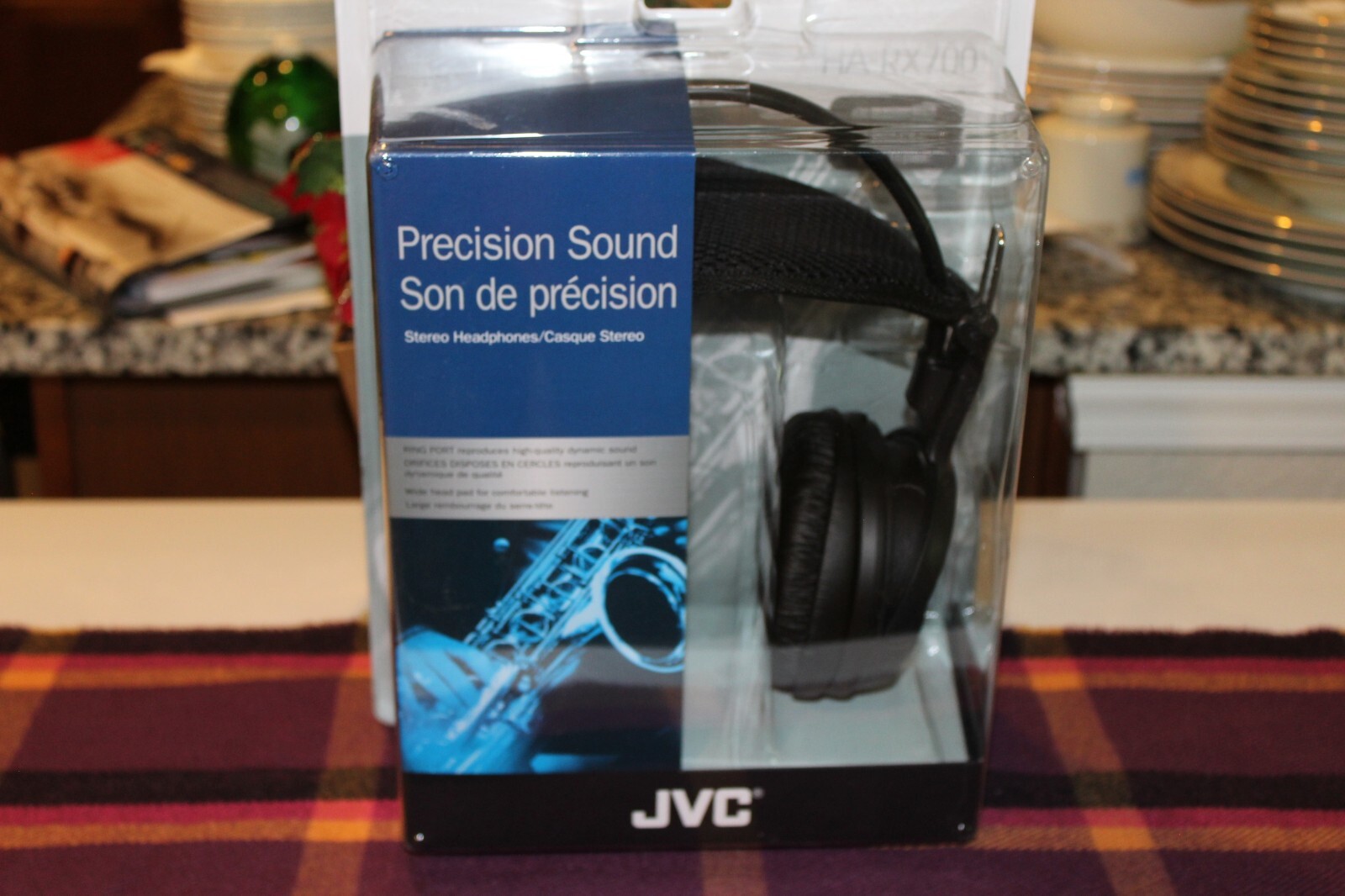 JVC High-Grade Full-Size Headphones – 50mm Neodymium Drier – Black