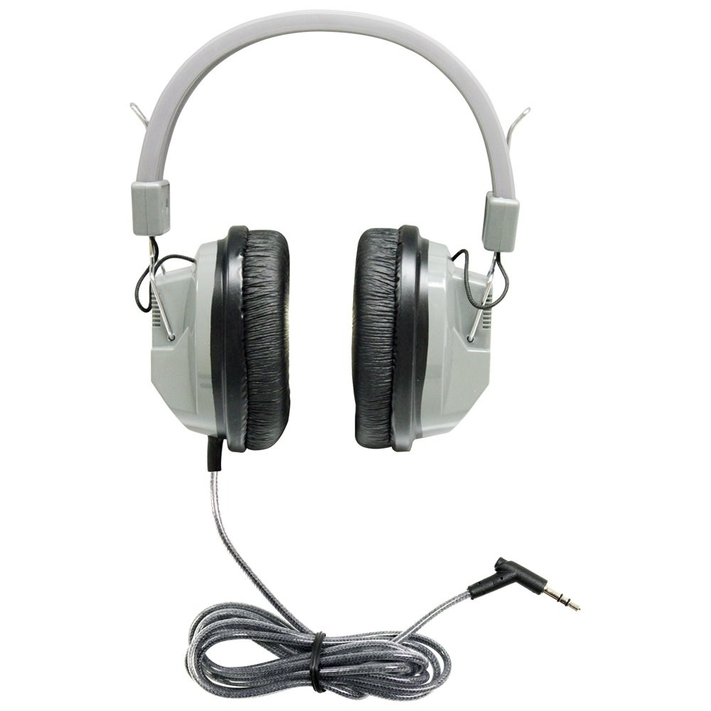 Hamilton Buhl Deluxe Stereo Headphone With 3.5mm Plug – Stereo, Mono – Gray –