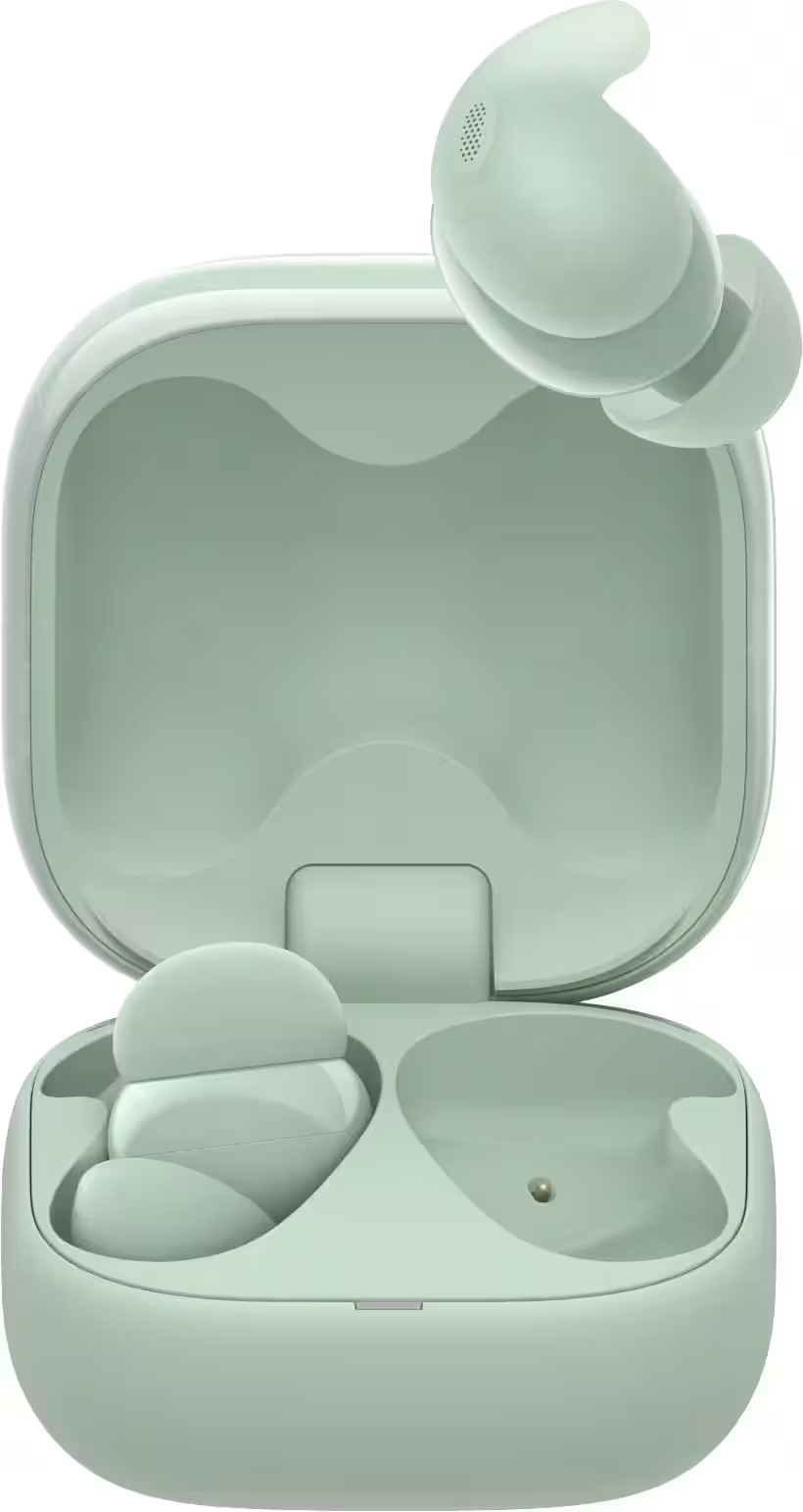 Sony – LinkBuds Fit True Wireless Noise Canceling Earbuds – Sage Green