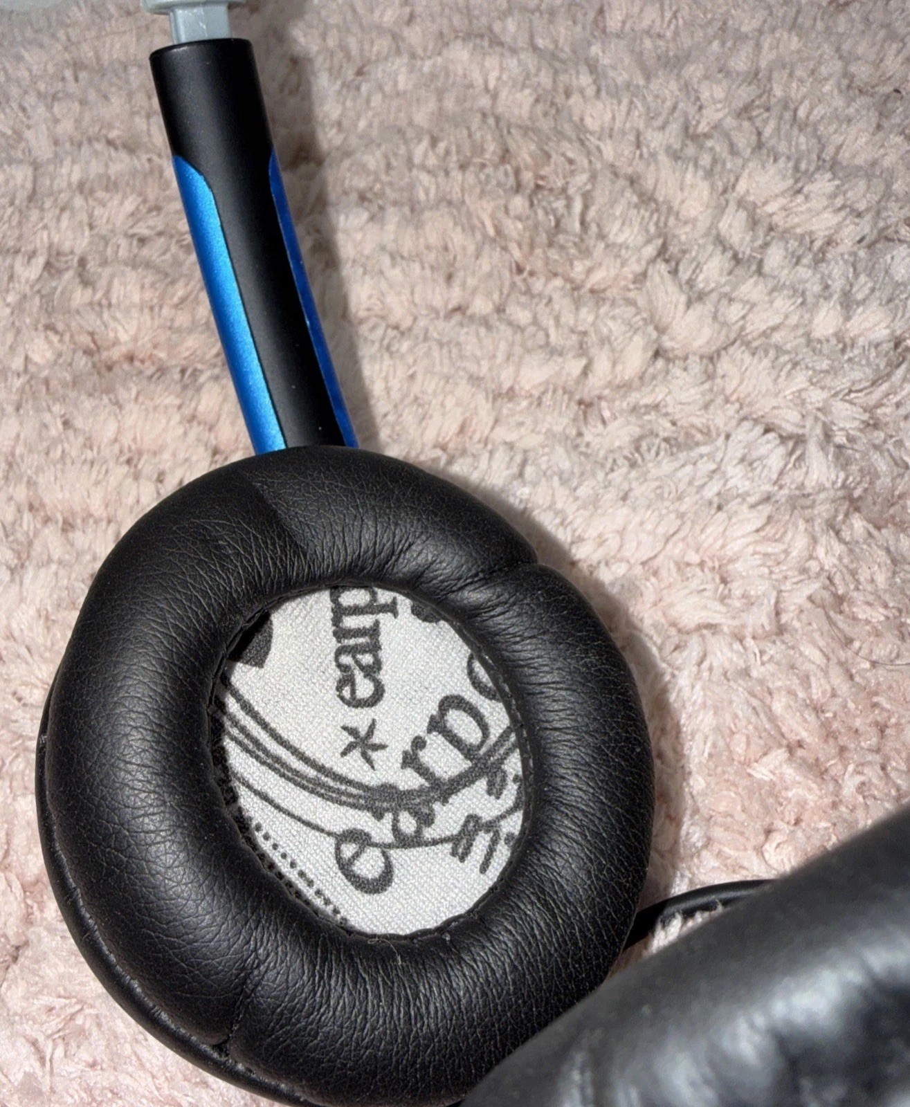 iFrogz Ear Pollution Wired Headphones with 3.5mm Jack Blue Tested Work