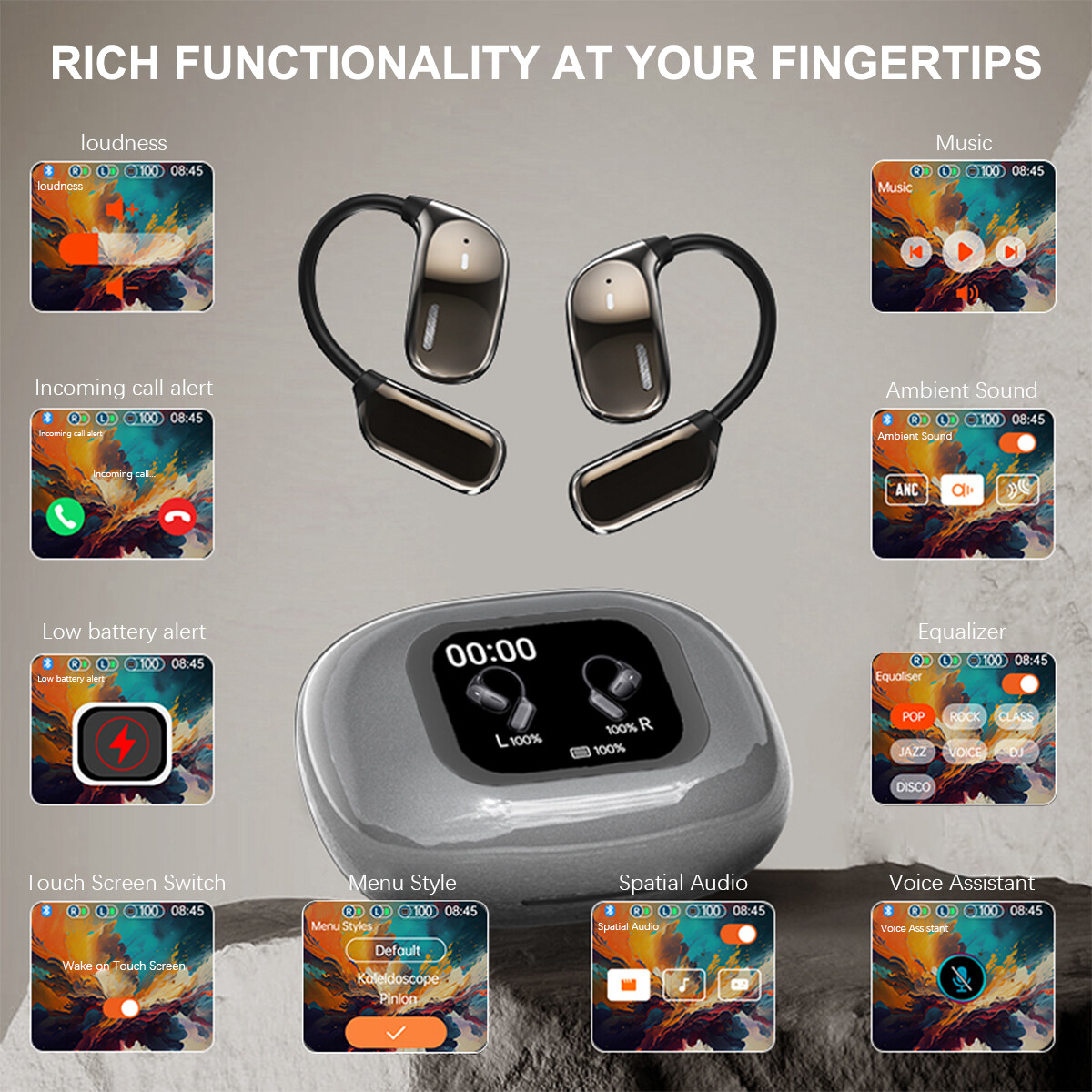 135+ Language Translator Earbuds Bluetooth Two-Way Real Time Smart Translation*