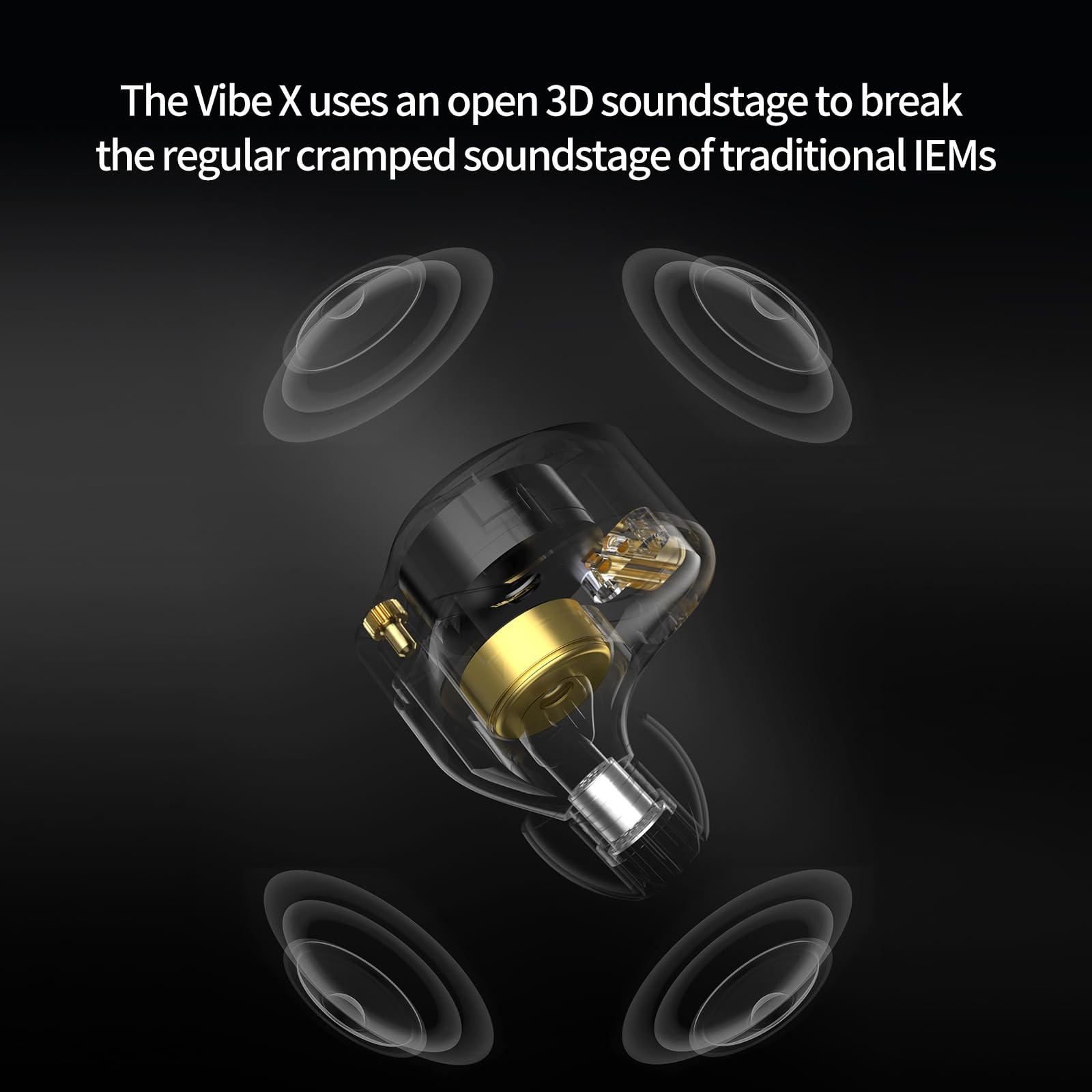 KZA COUSTICS KZ Vibe X IEM USB C Mic