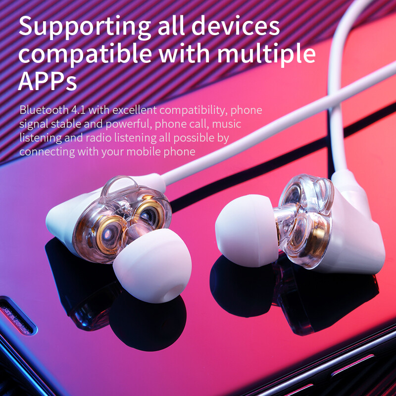 Baseus Wireless Bluetooth Neck Earphones for Workouts and Sports