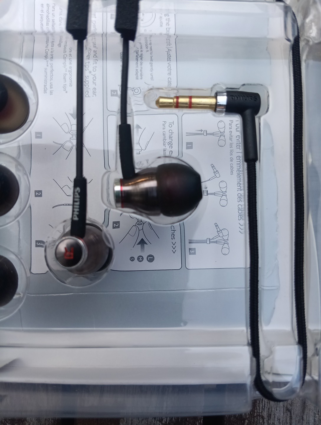 Philips In Ear Headphones Perfect Fit Precise Sound MP3