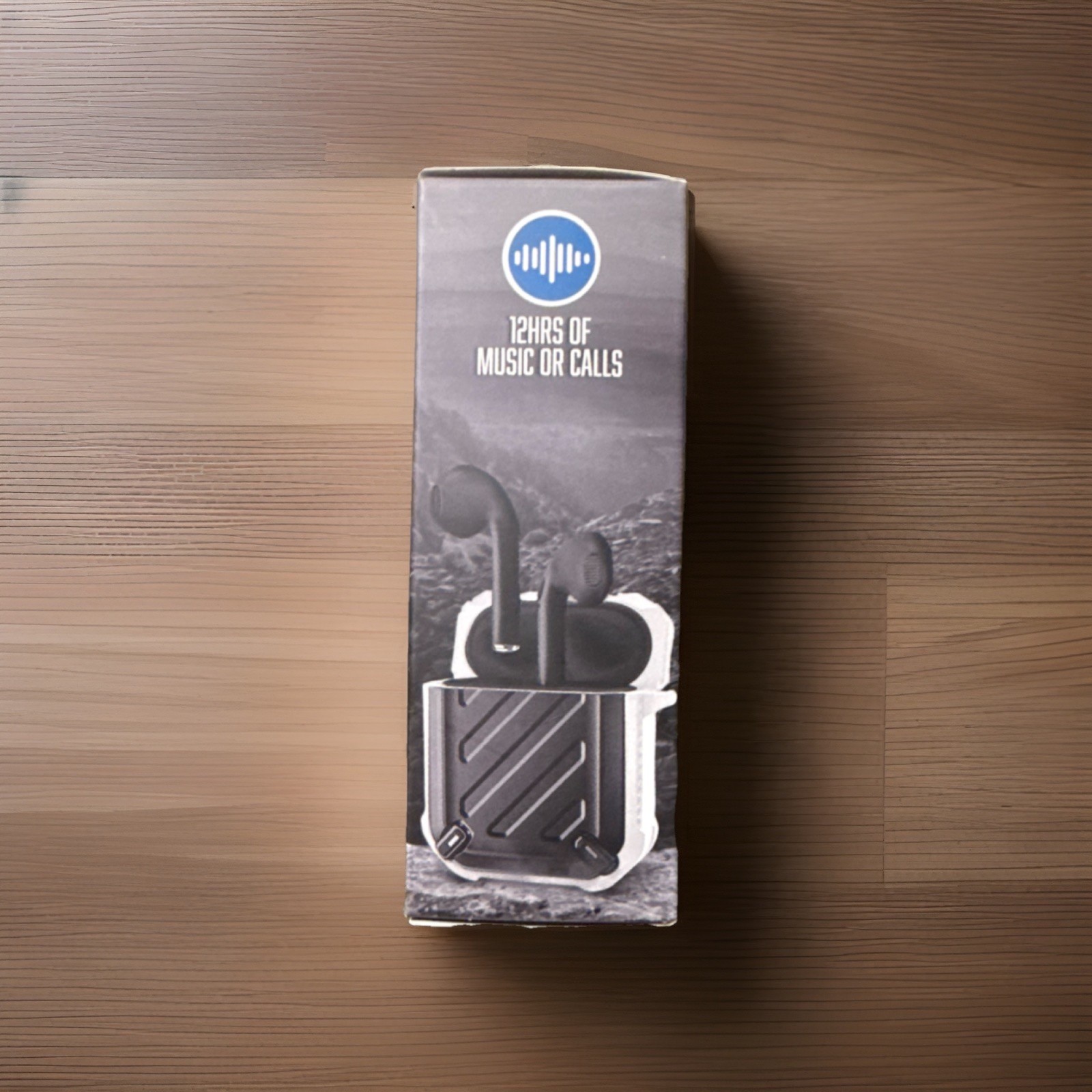 iHip Built-Tough SoundPods True Wireless Bluetooth Earphones 13mm Driver Black