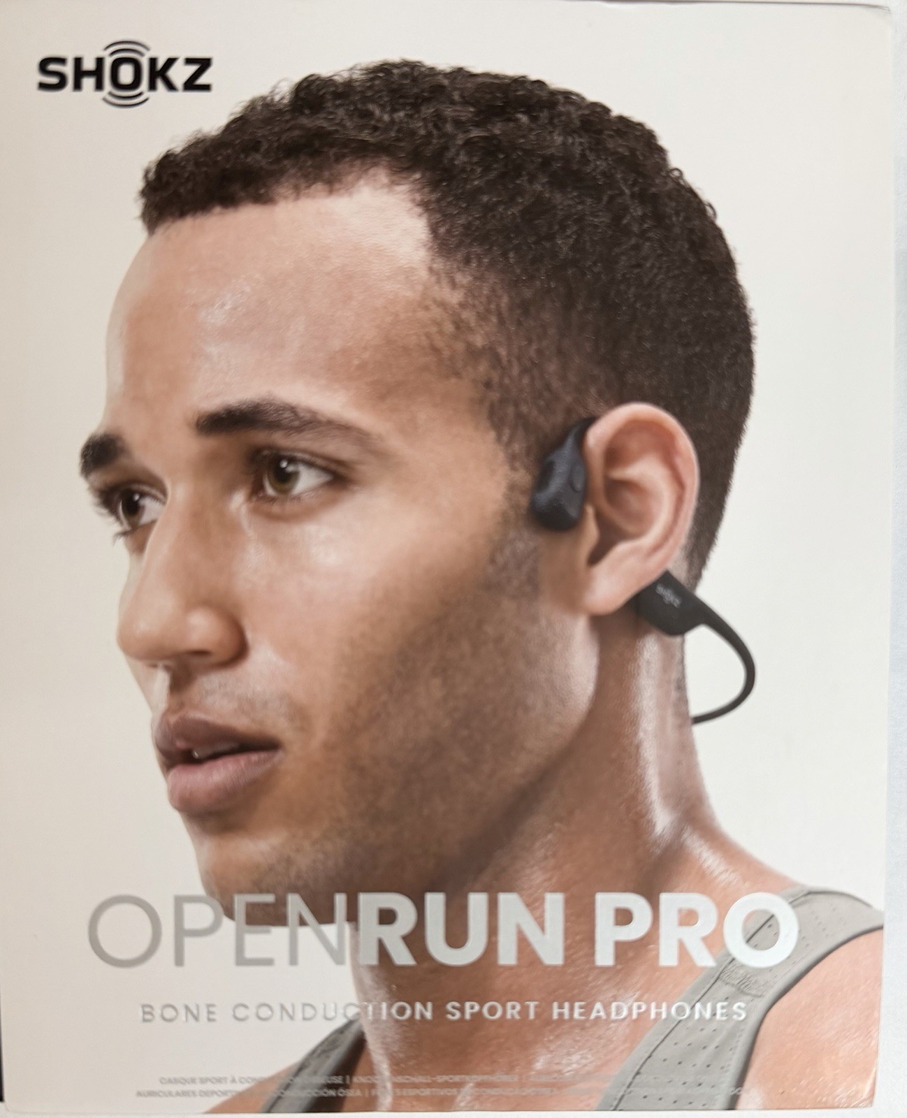 Shokz OpenRun Pro Bluetooth Wireless Headphones – Black