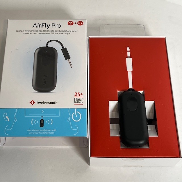 AirFly Pro Wireless Audio Adapter for Bluetooth Headphones 25H Battery Life