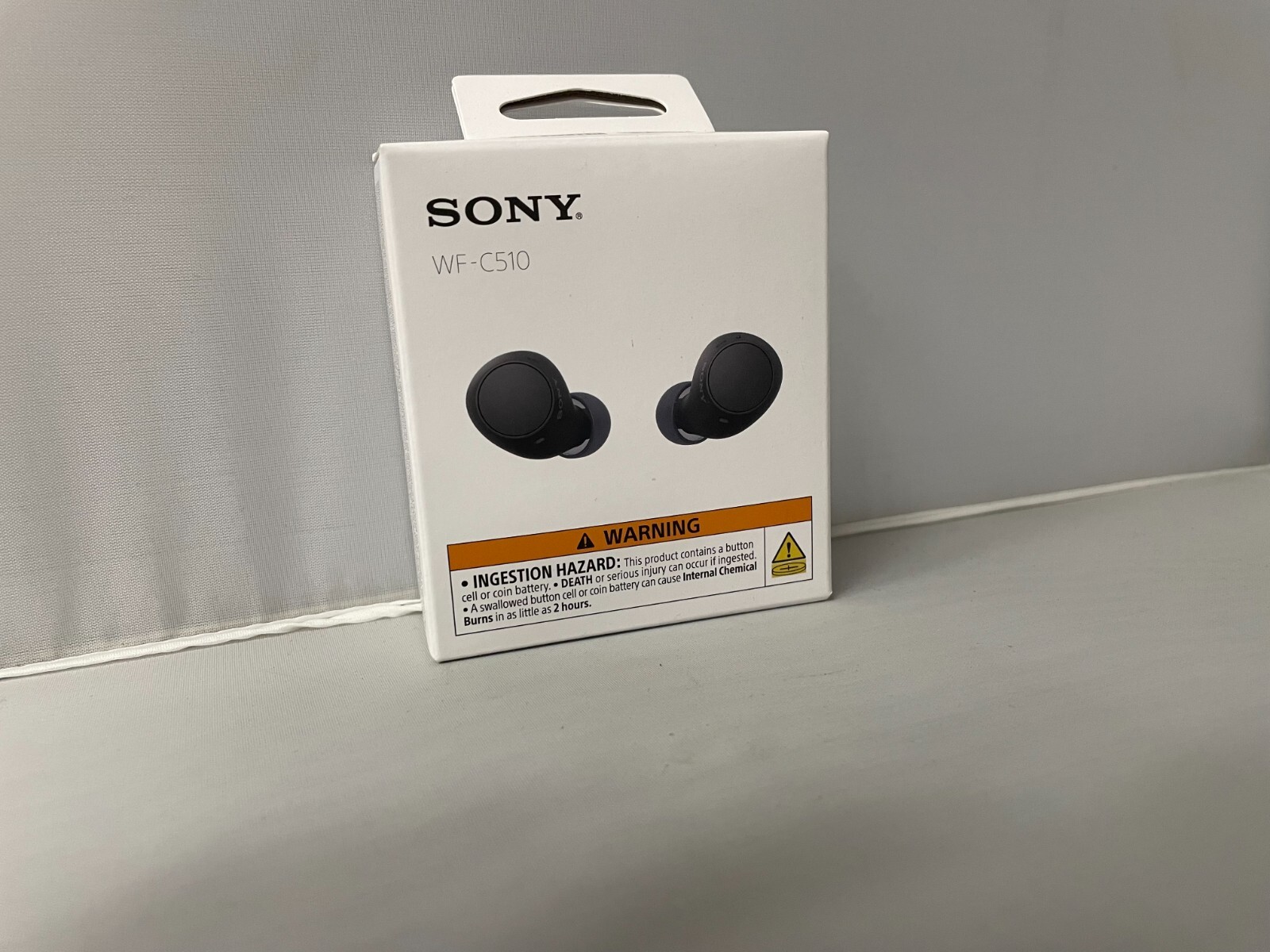 Sony WF C510 Truly Wireless Black Earbuds with Up To 11 Hours Battery Life – NEW