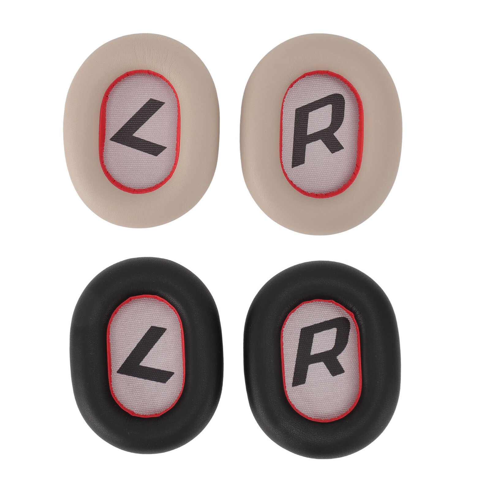 Replacement Ear Pads Soft Protein Leather Replaced Earpads Cushions