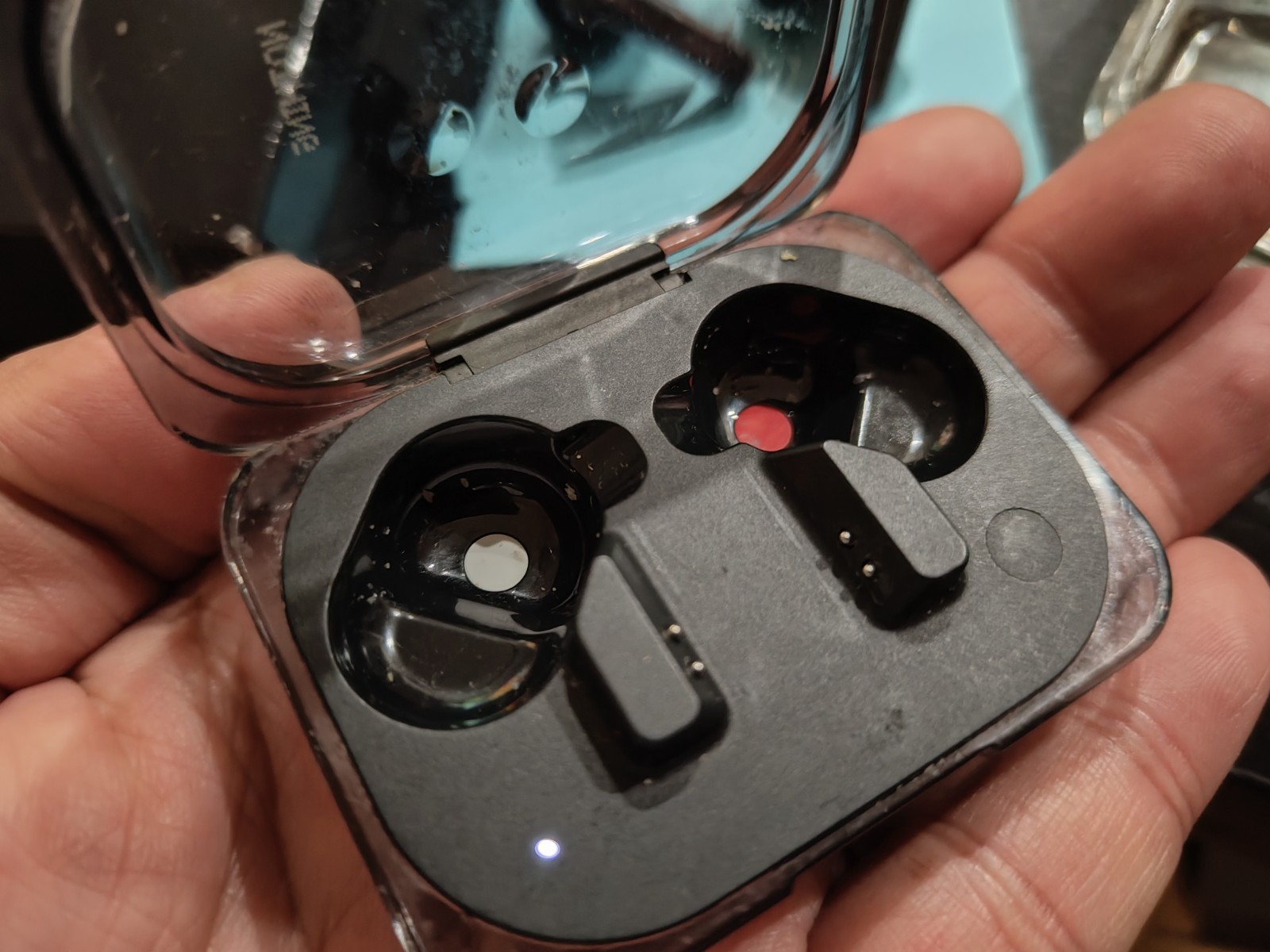 Nothing Ear (a) Wireless Earbuds with Clear Case, Black