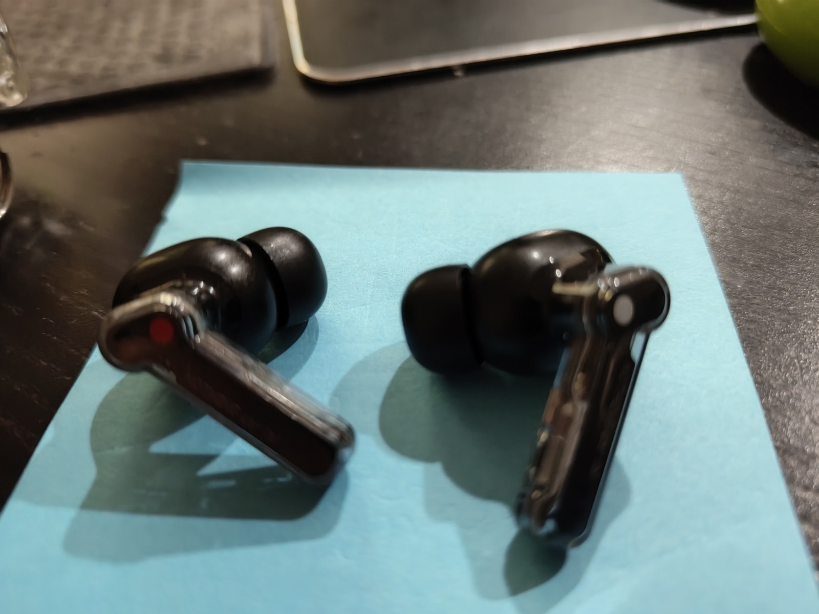 Nothing Ear (a) Wireless Earbuds with Clear Case, Black