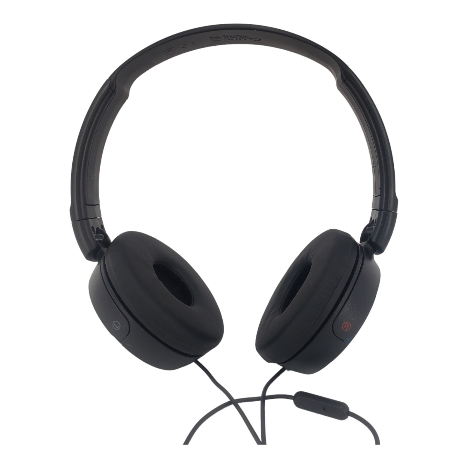 Sony MDR-ZX110/BLK ZX Series Stereo Wired Over Ear Headphones, MDRZX110 Black