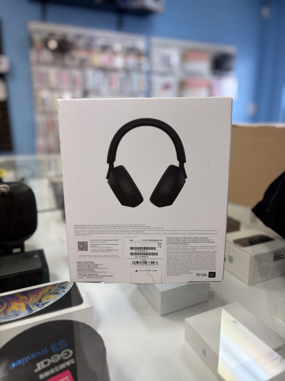 Sony WH-1000XM5S Noise Canceling Wireless Headphones – black