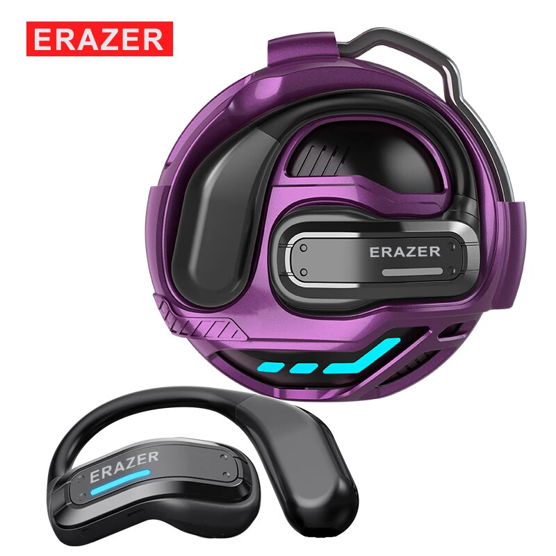 ERAZER X8 OWS Gaming Earbuds Bluetooth 5.4 Wireless Headphones Low latency.