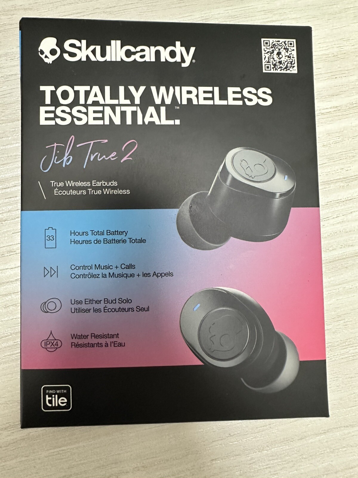 Skullcandy Ear Wireless Headphones – Black