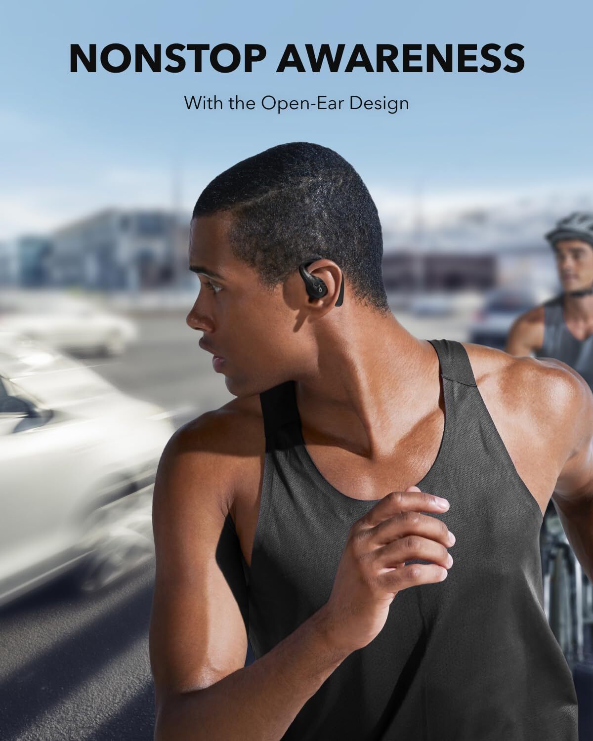 Soundcore AeroFit Pro Open-Ear Headphones Ergonomic Wireless Earbuds| Refurbish