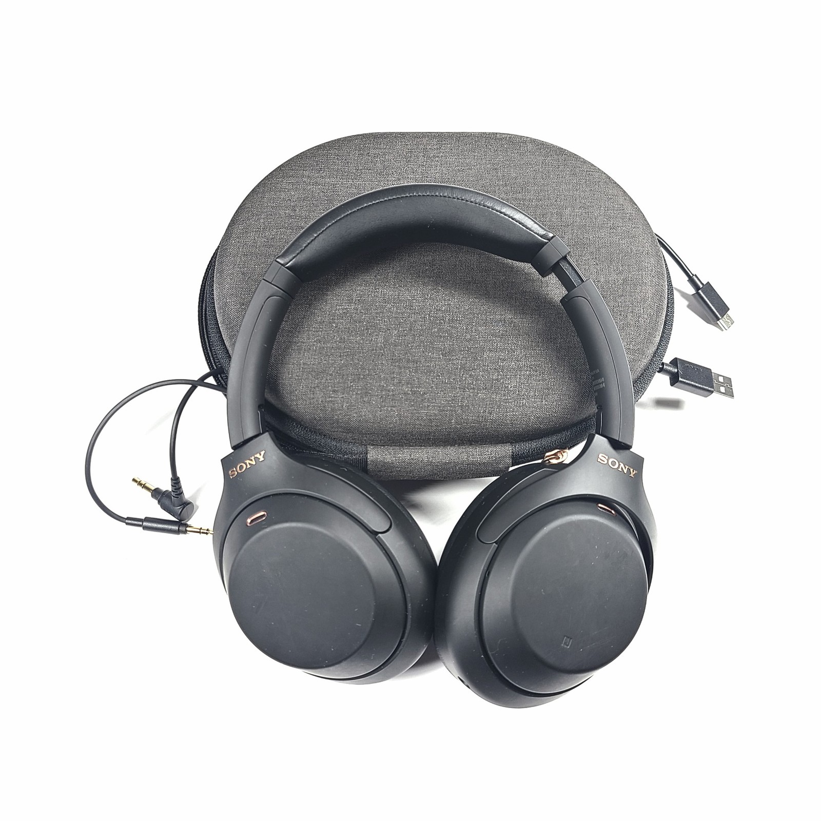 Sony WH-1000XM4 Bluetooth Wireless NC Over Ear Headphones – Black GRADE A