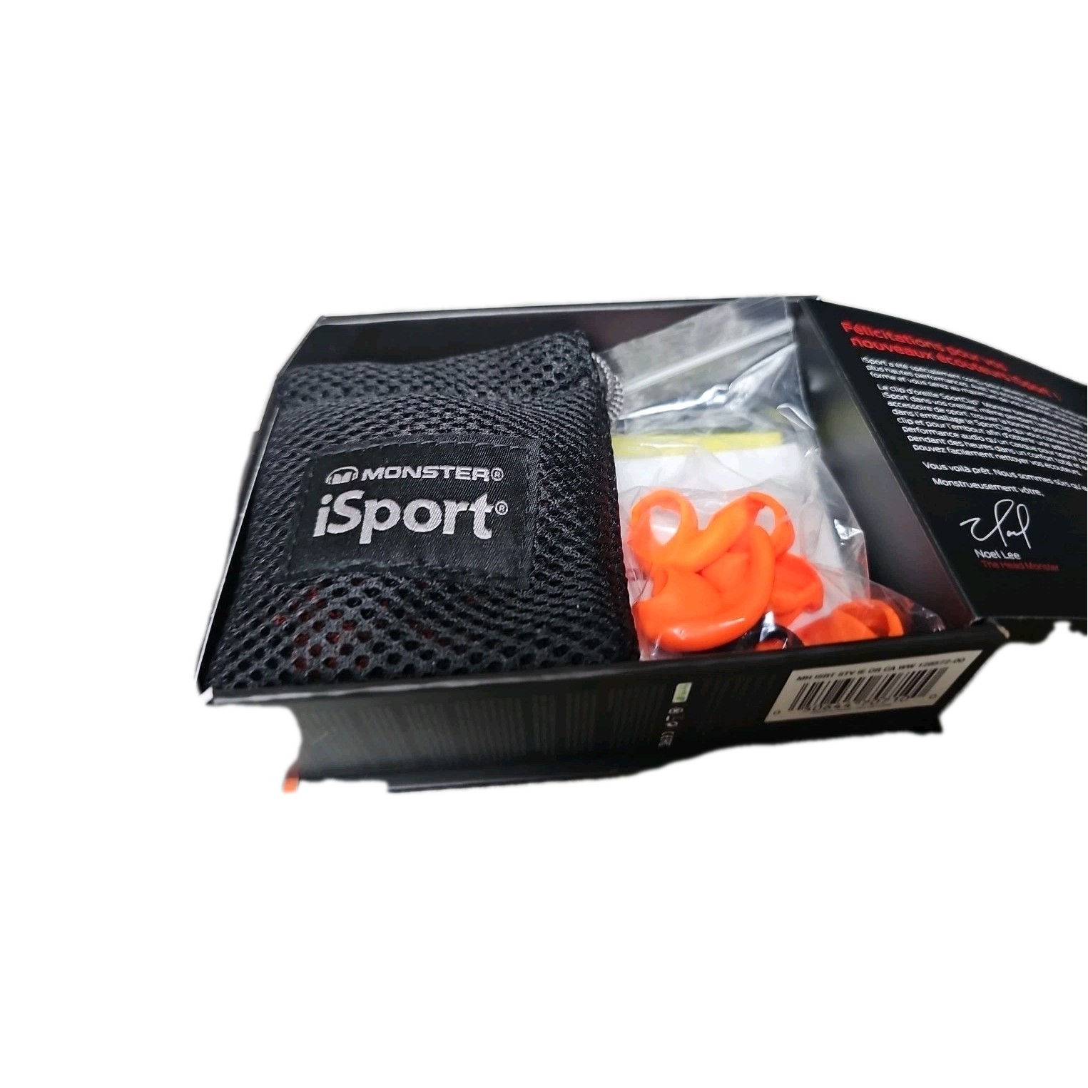 Monster iSport Strive In-Ear Only Headphones – Orange ~