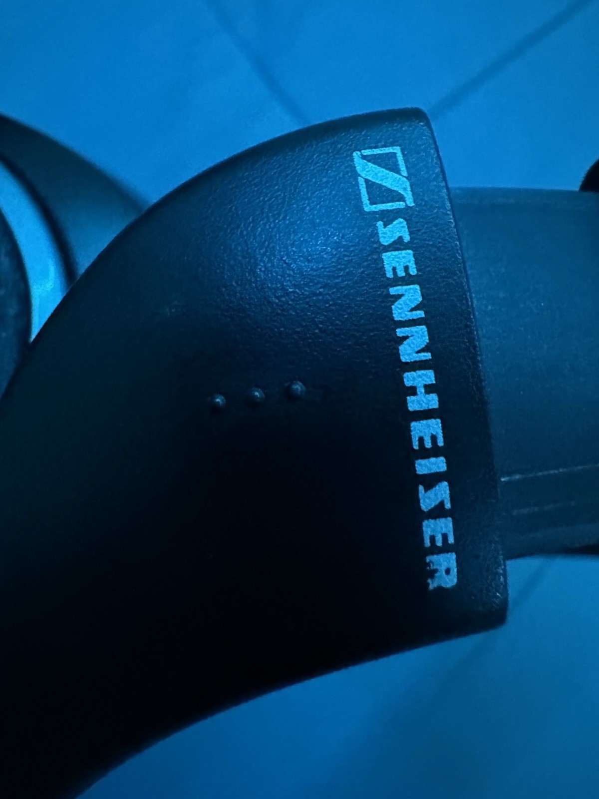 Sennheiser HD 558 Black Over-Ear Headphones with 3.5mm Adapter Tested and Works