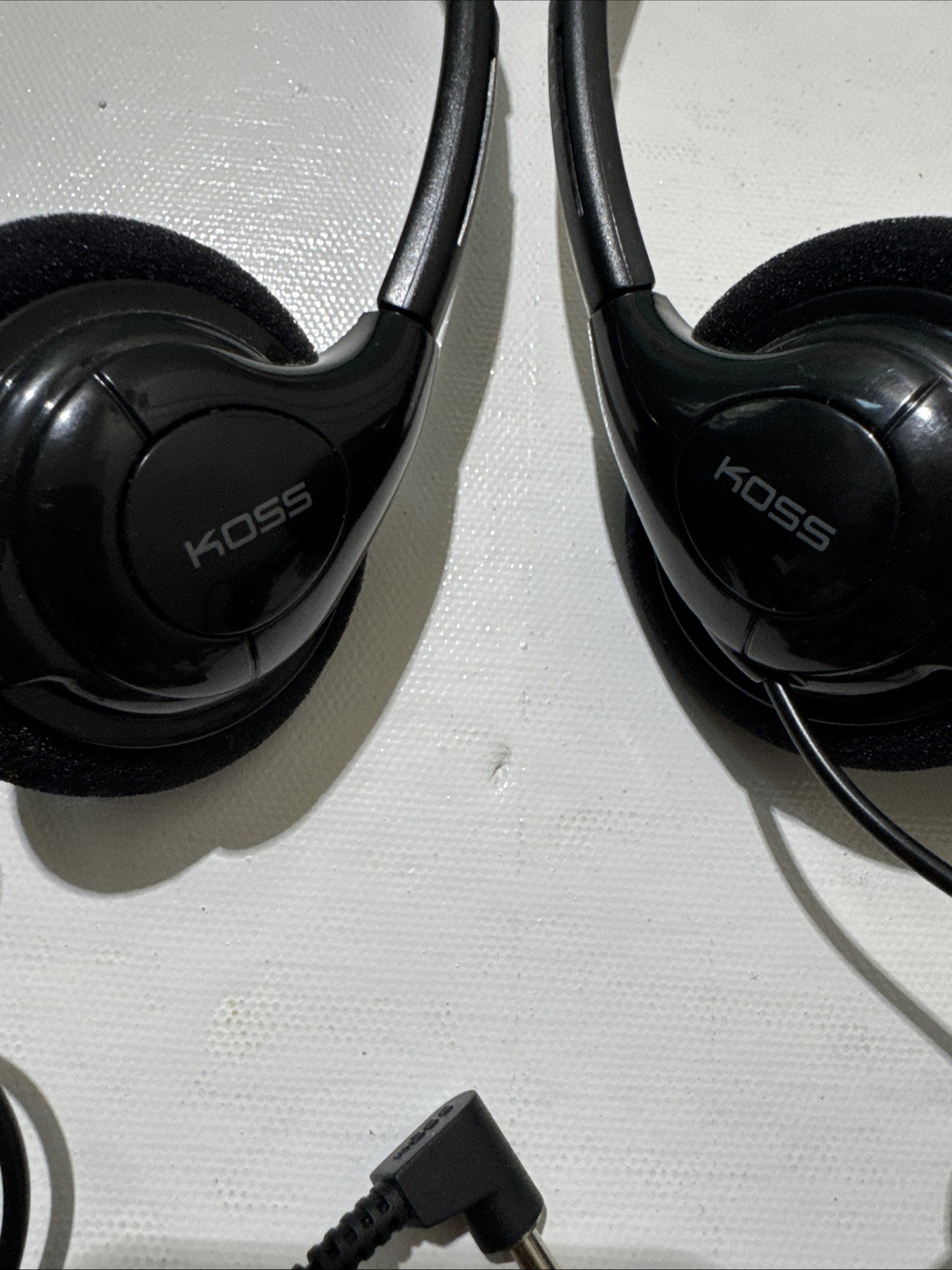 Vintage Lot Of 2 Koss HP/6 Stereo Headphones with Volume Control General Motors