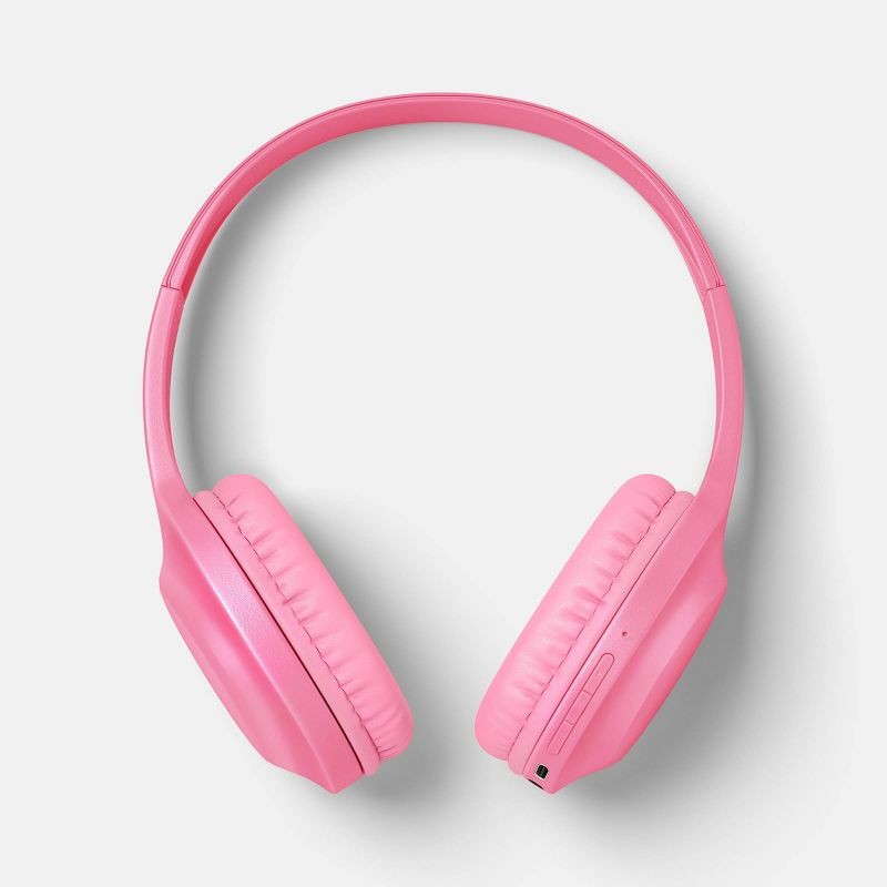 Built-In Microphone Wireless Banded Headphones – heyday – Candy Pink