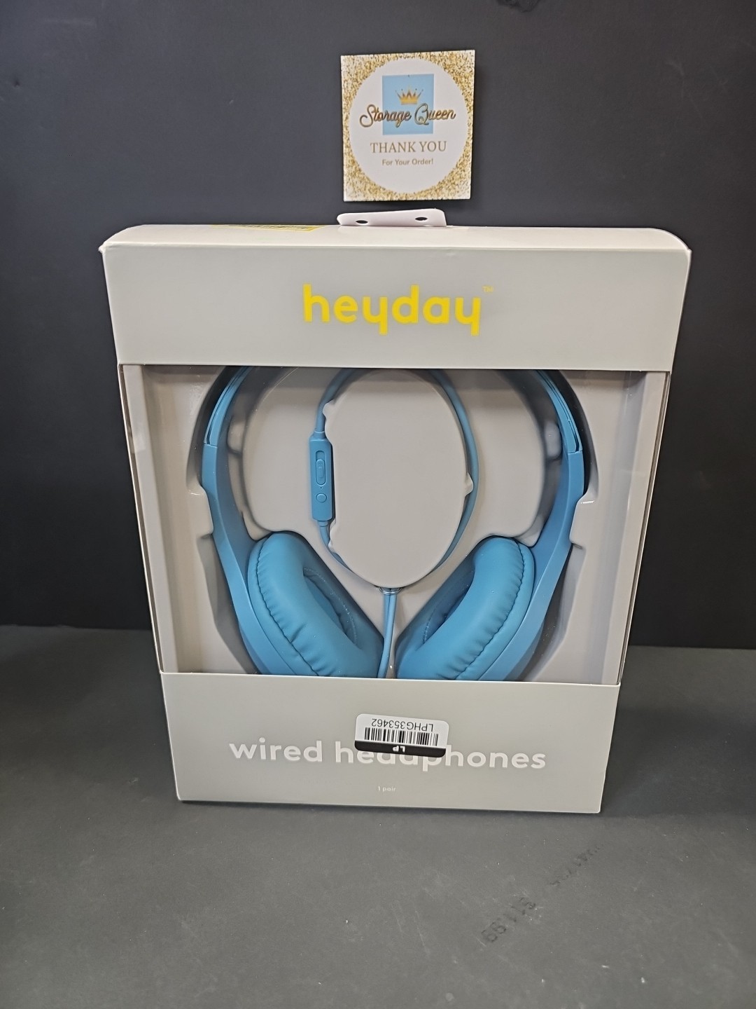 heyday™ Wired On-Ear Headphones – Light Blue